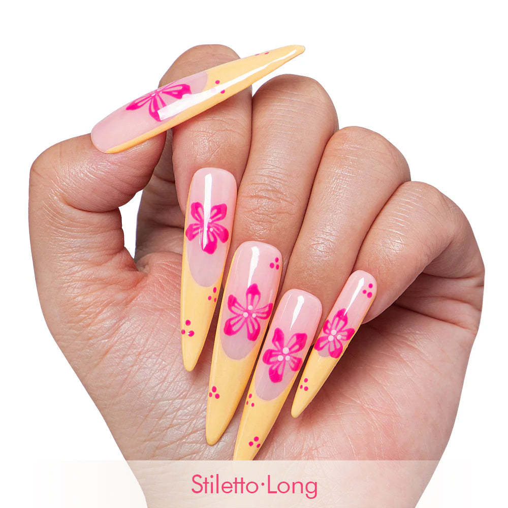 Waikiki Beach Handmade Nails H285