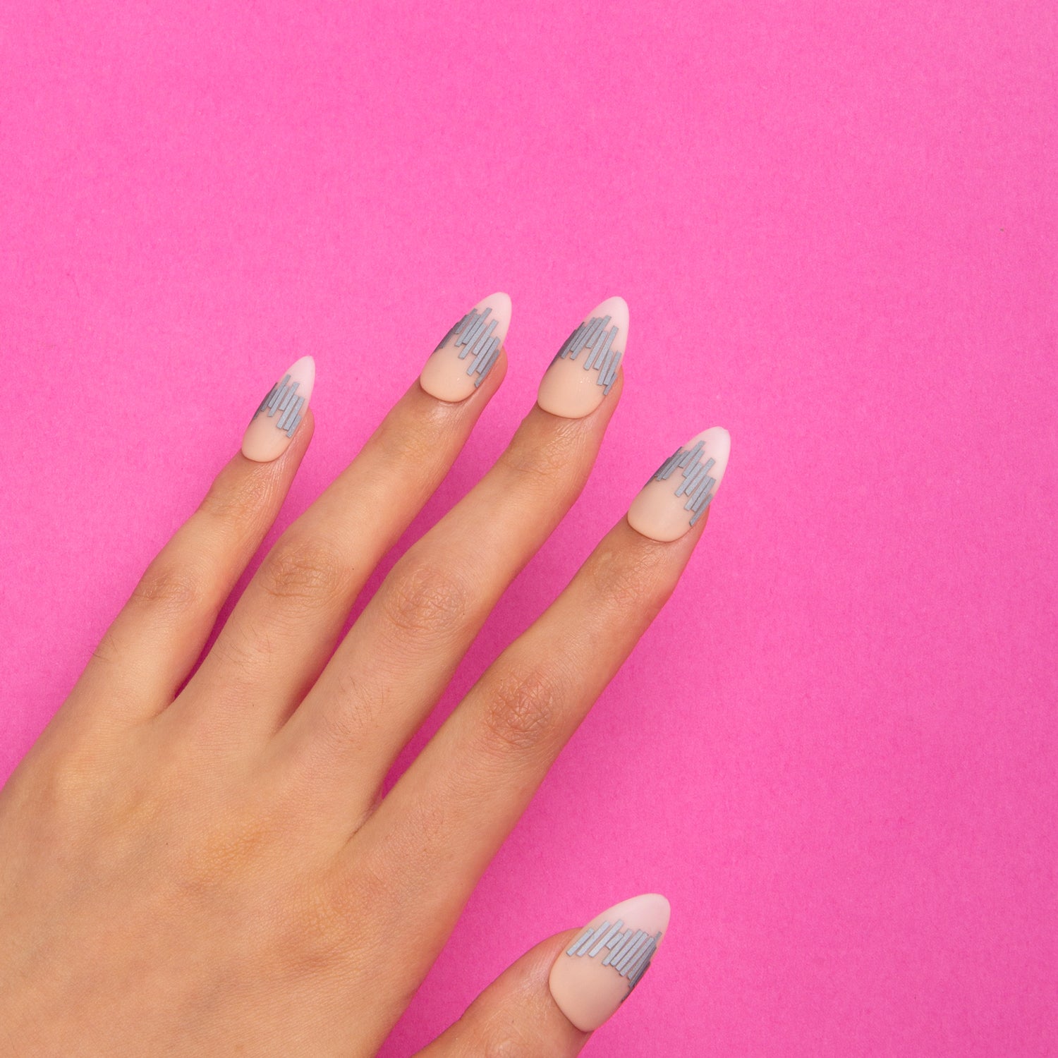 Rhythm Field Handmade Almond Nails H288