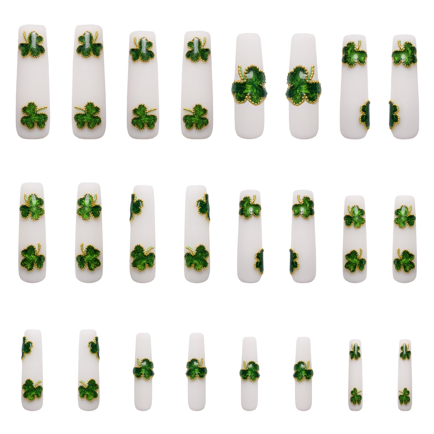 Lucky Charm Handmade Nails 24pcs H290