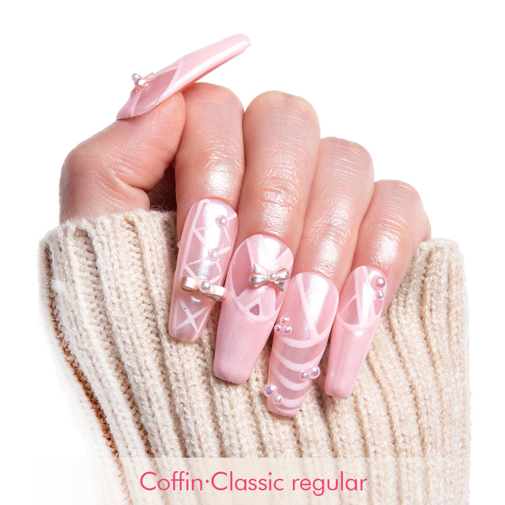 Tiptoe Ballet Handmade Nails H291
