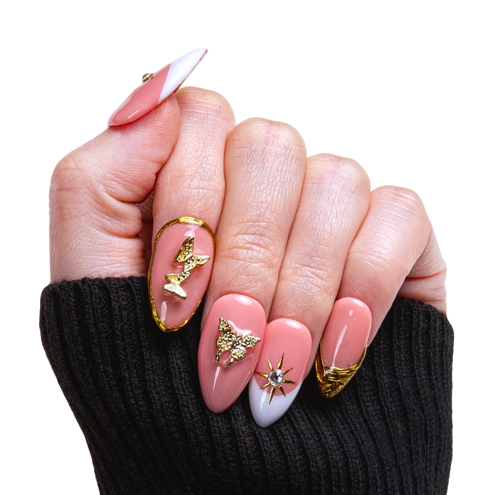 Queen's Gambit Handmade Nails H293