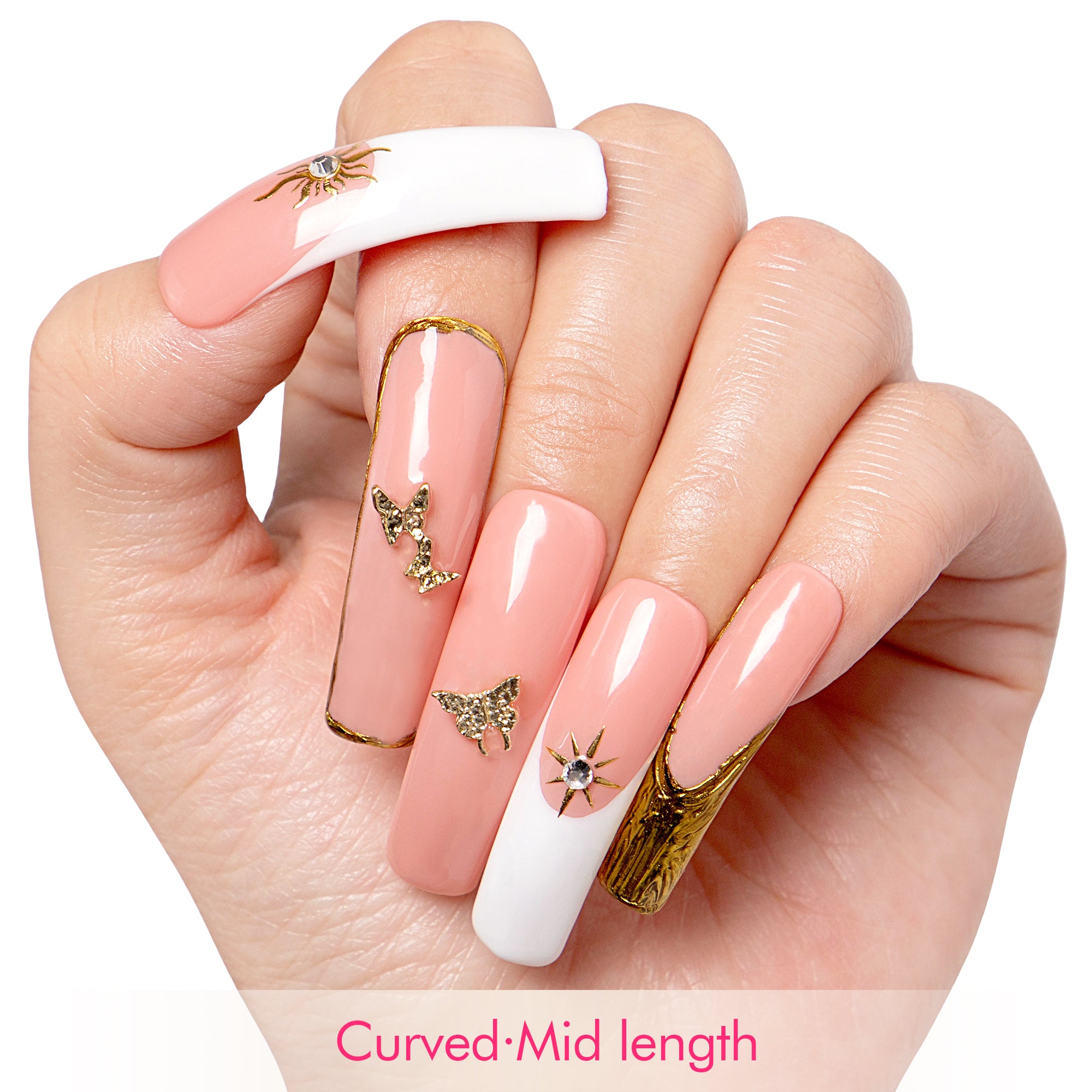 Queen's Gambit Handmade Nails H293