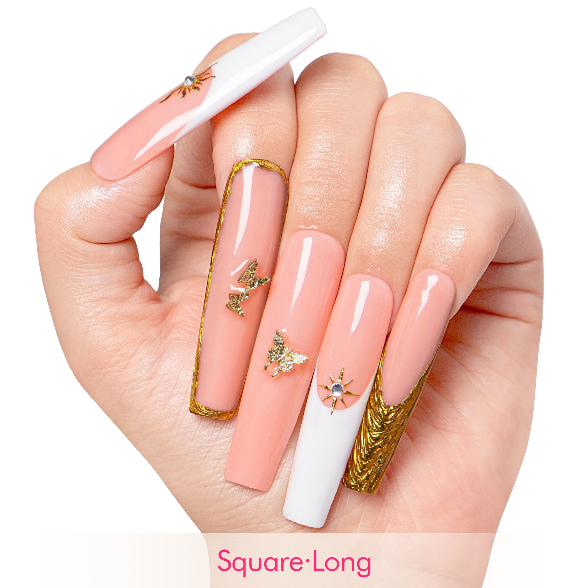 Queen's Gambit Handmade Nails H293