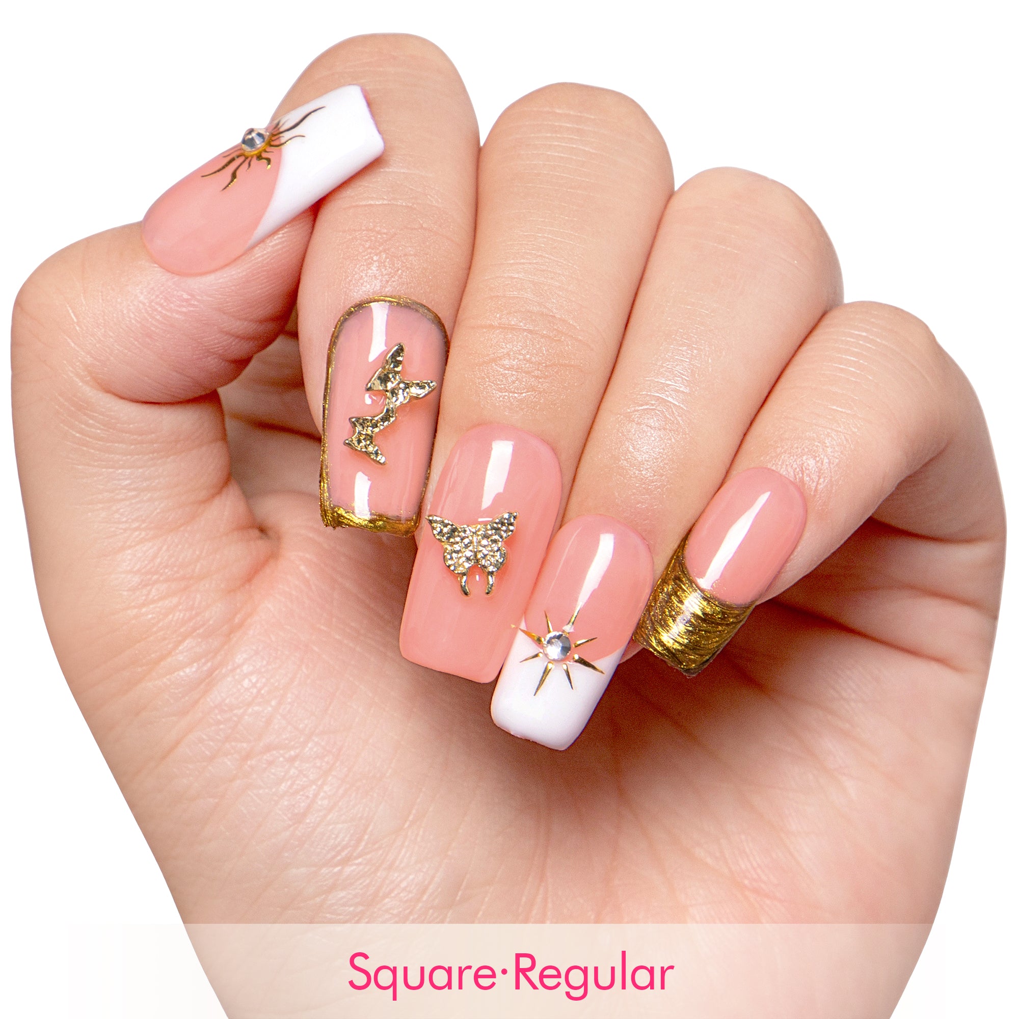 Queen's Gambit Handmade Nails H293