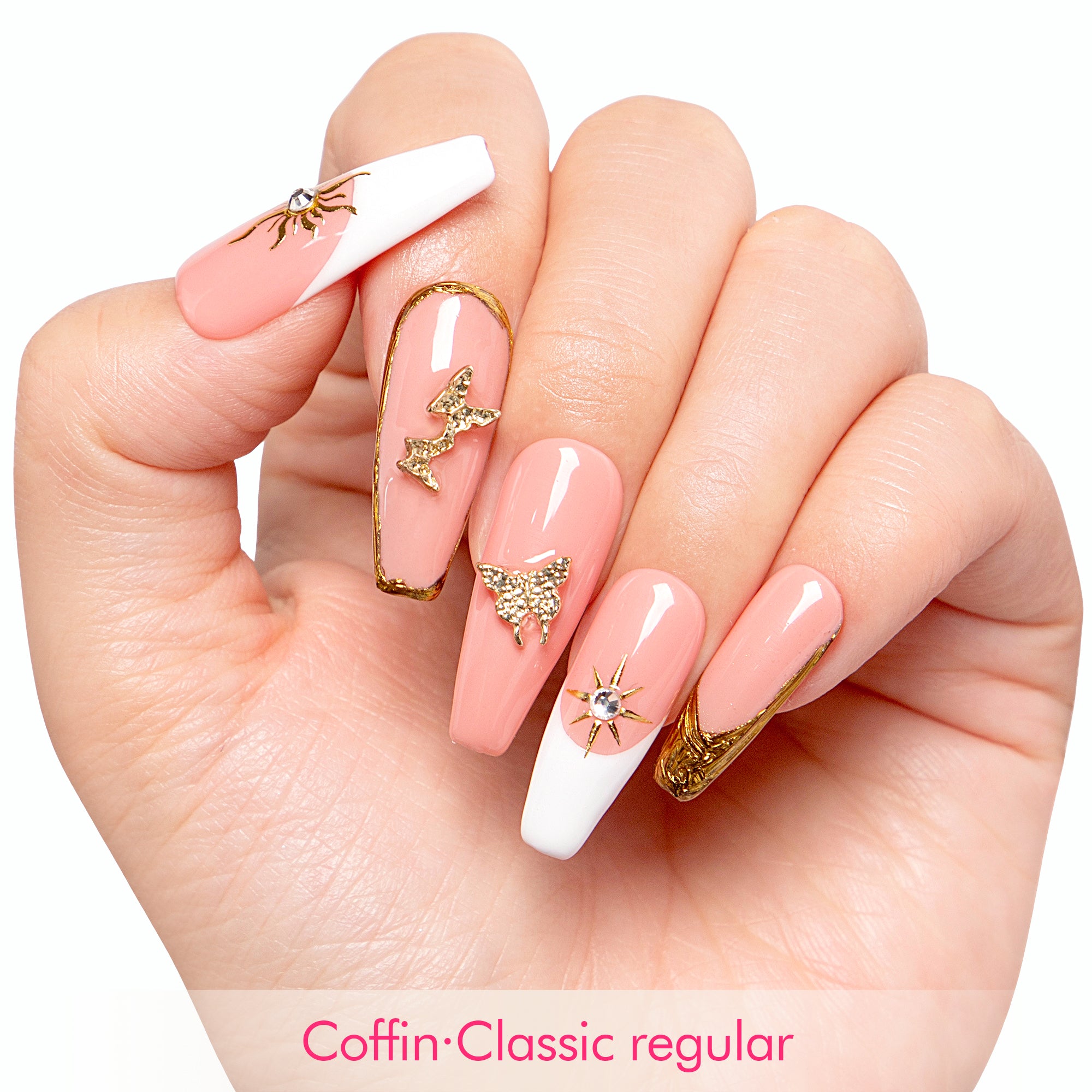 Queen's Gambit Handmade Nails H293
