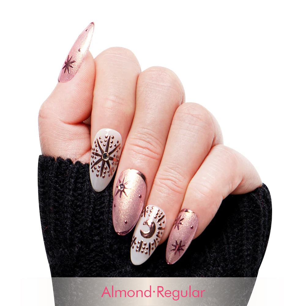 Gilded Sunset Handmade Nails H298