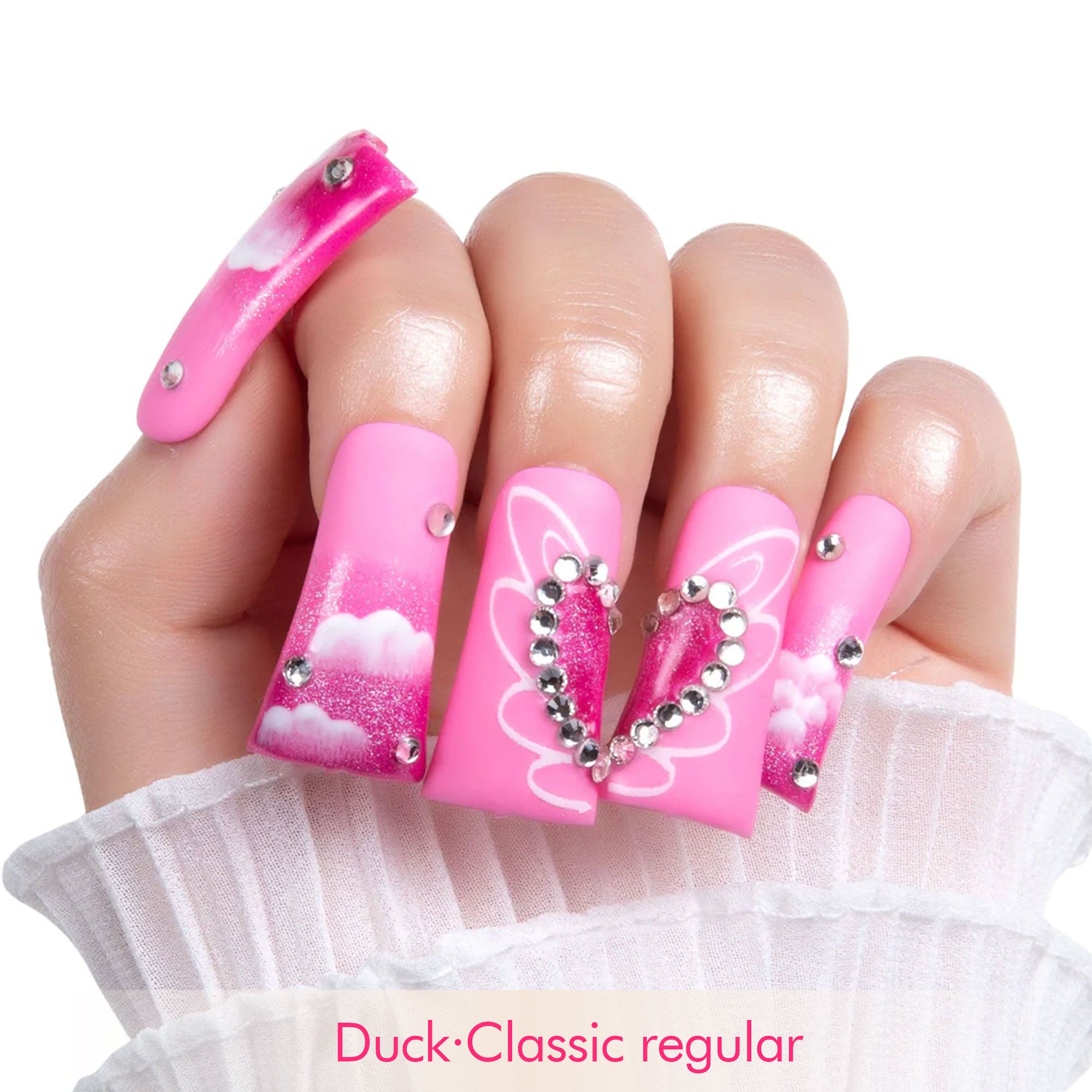 Pink Paradise Handmade Nails H302