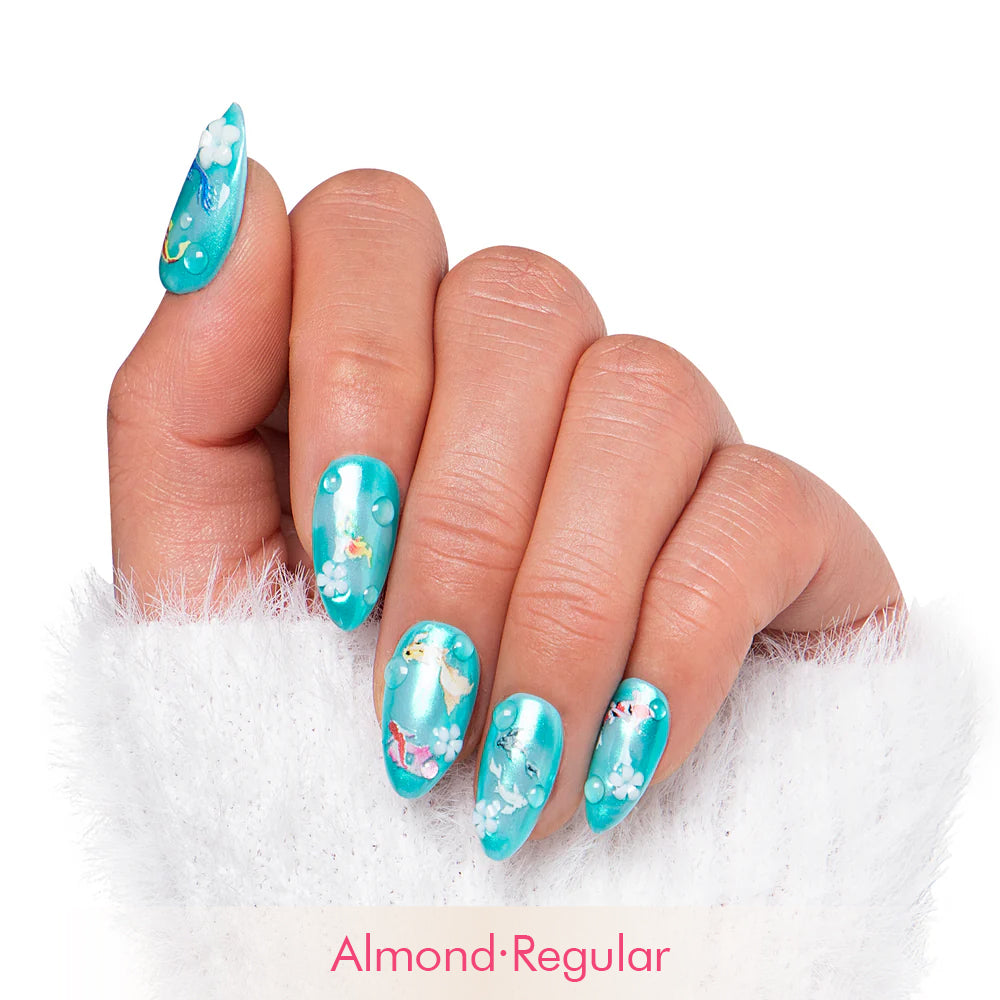 Wishing Fountain Handmade Nails H307