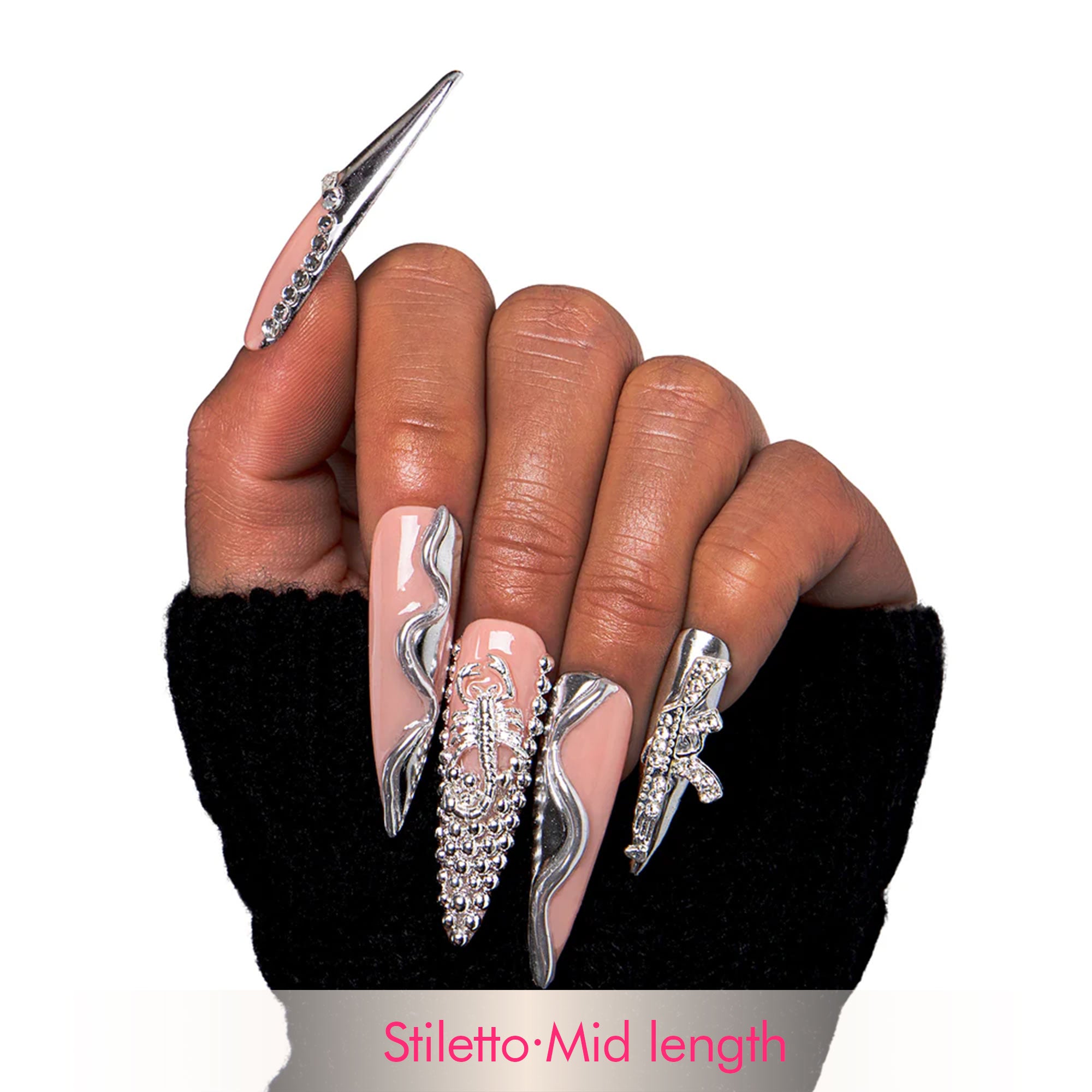 Mercury Lux Handmade Nails H308