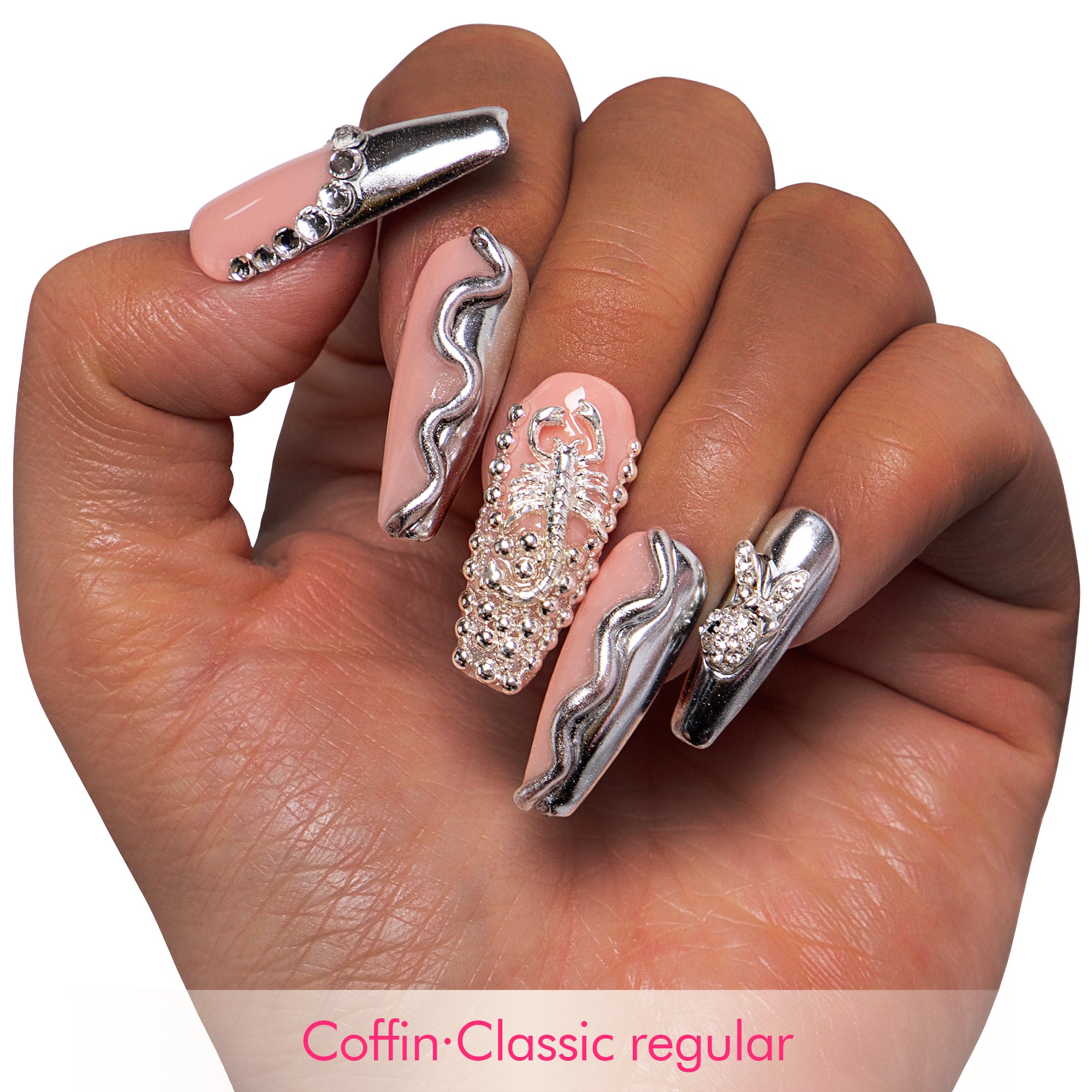 Mercury Lux Handmade Nails H308