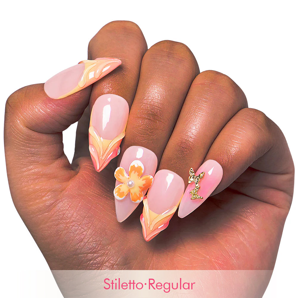 Tropical Fantasy Handmade Nails H310