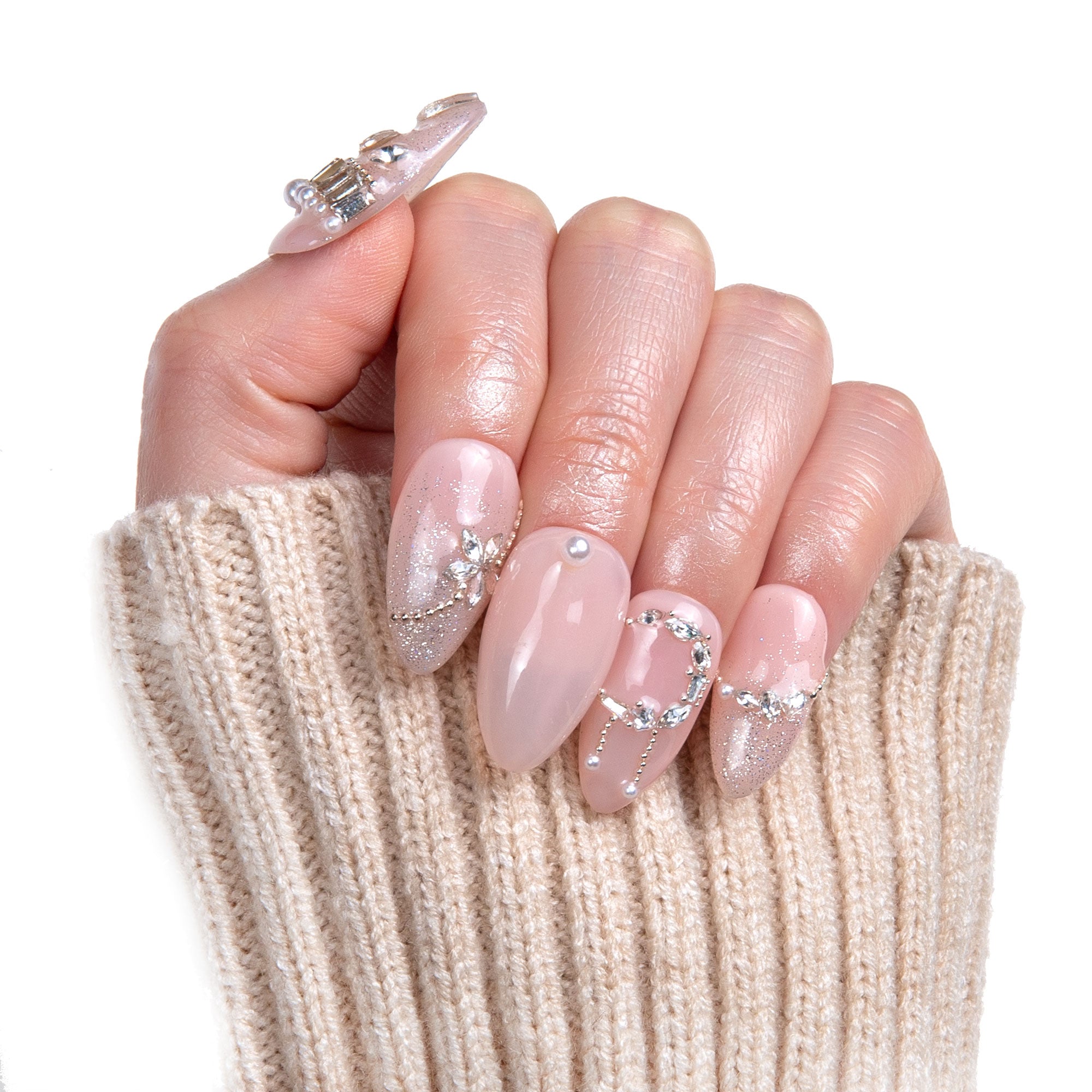 Chandelier Handmade Nails H311