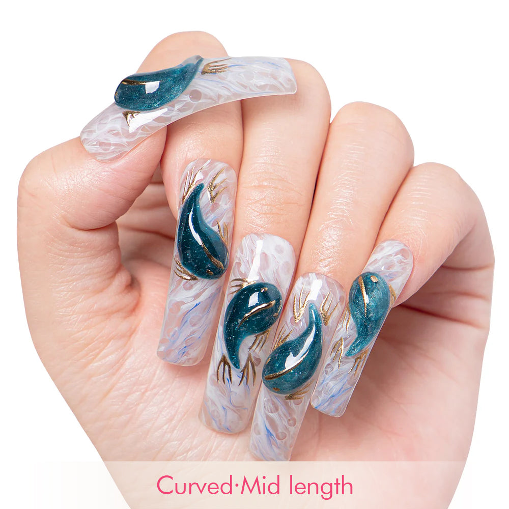 Mystical Dreams Handmade Nails H312