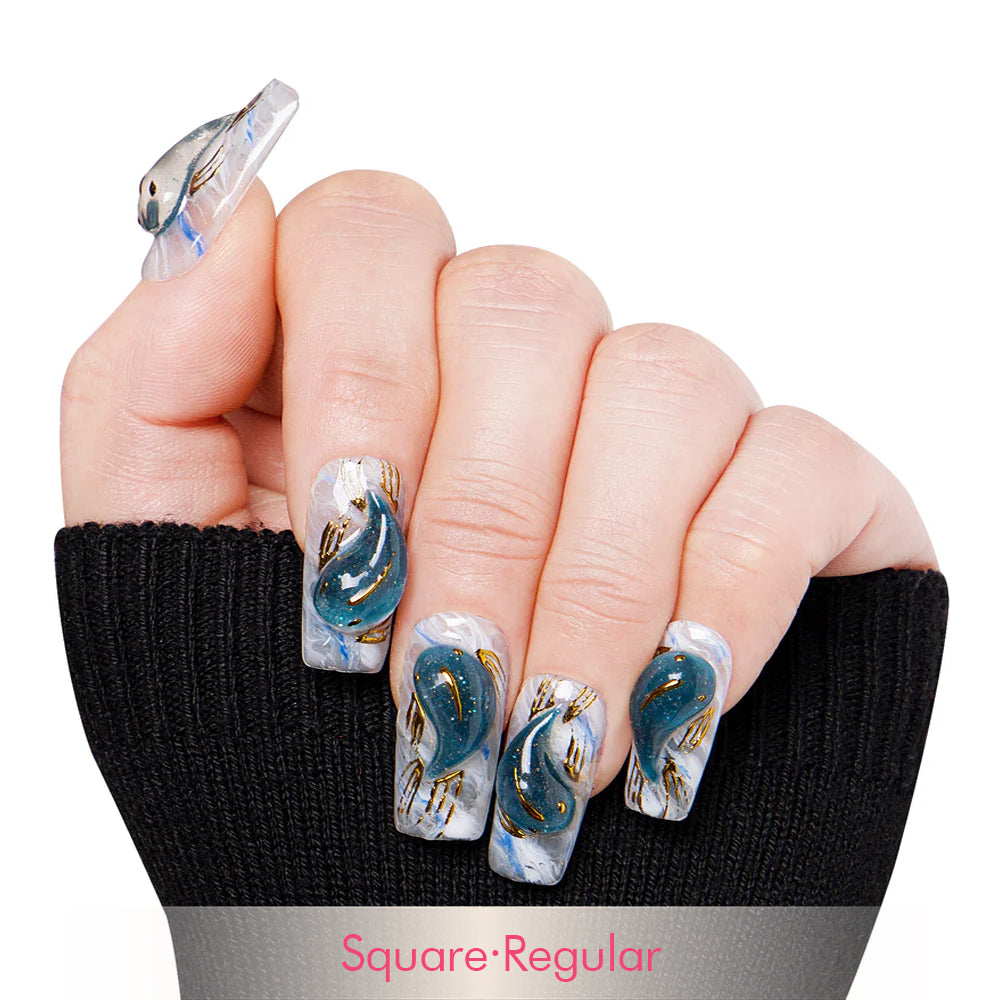 Mystical Dreams Handmade Nails H312