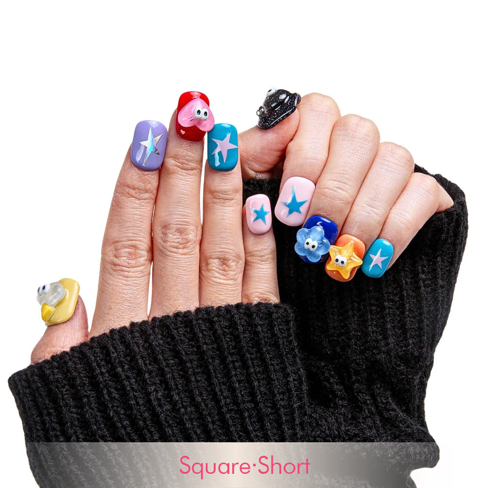 Monster Club Handmade Nails H314