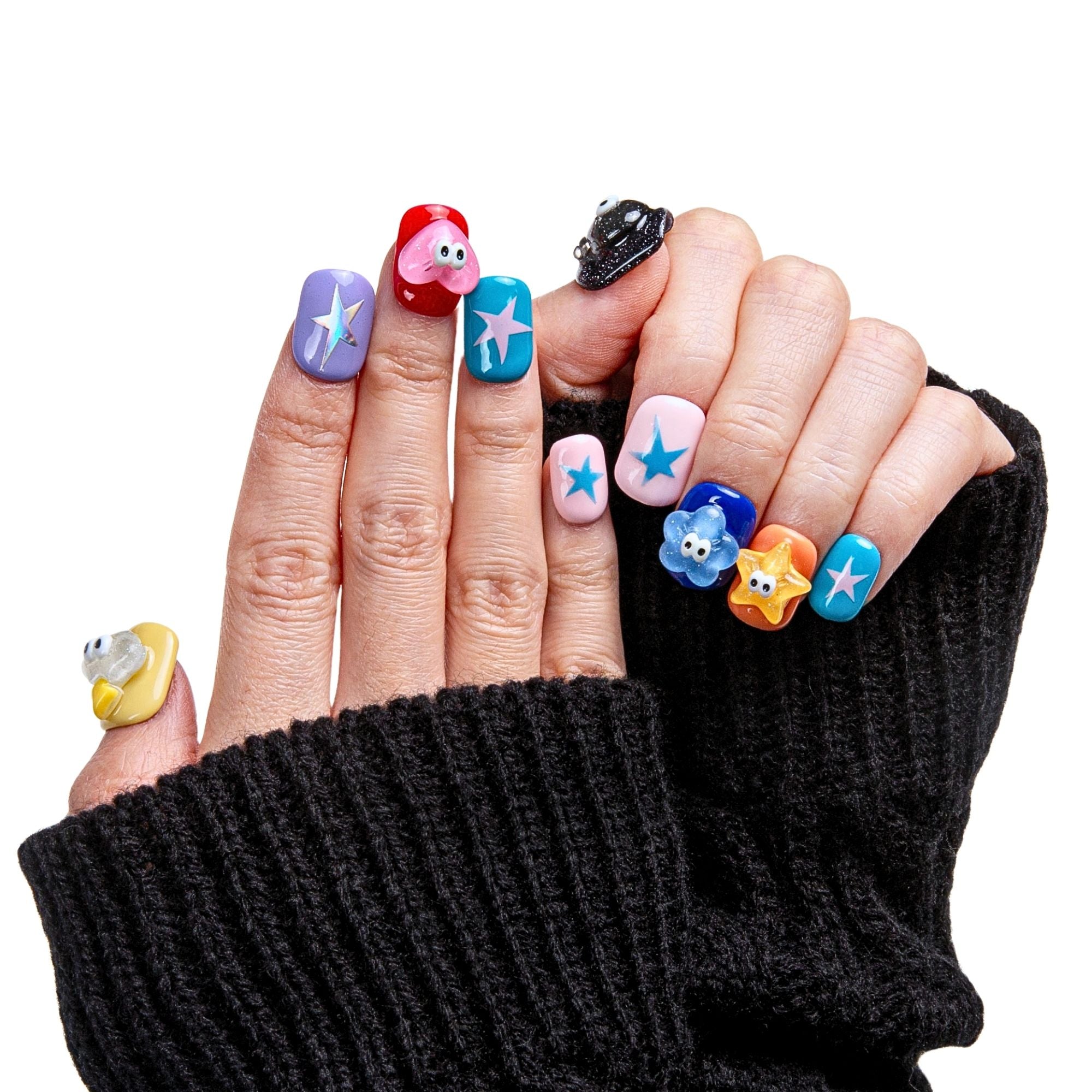 Monster Club Handmade Nails H314