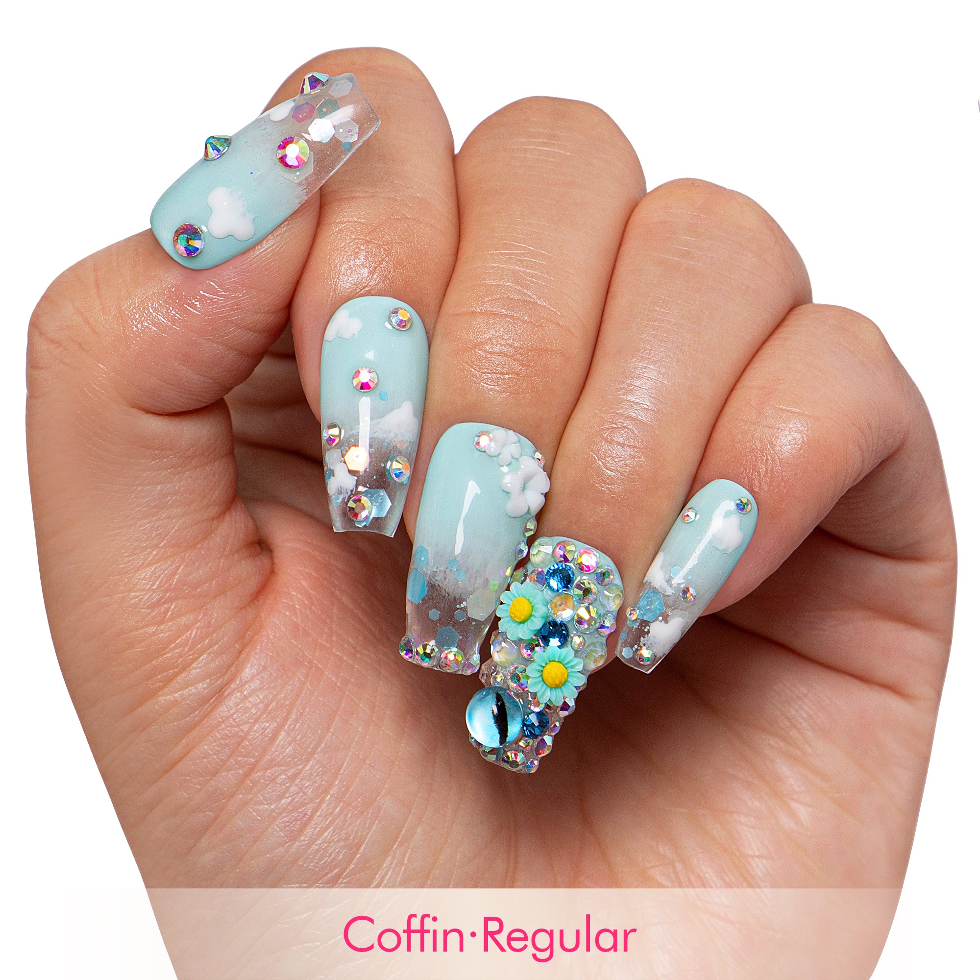 Stellar Haze Handmade Nails H316