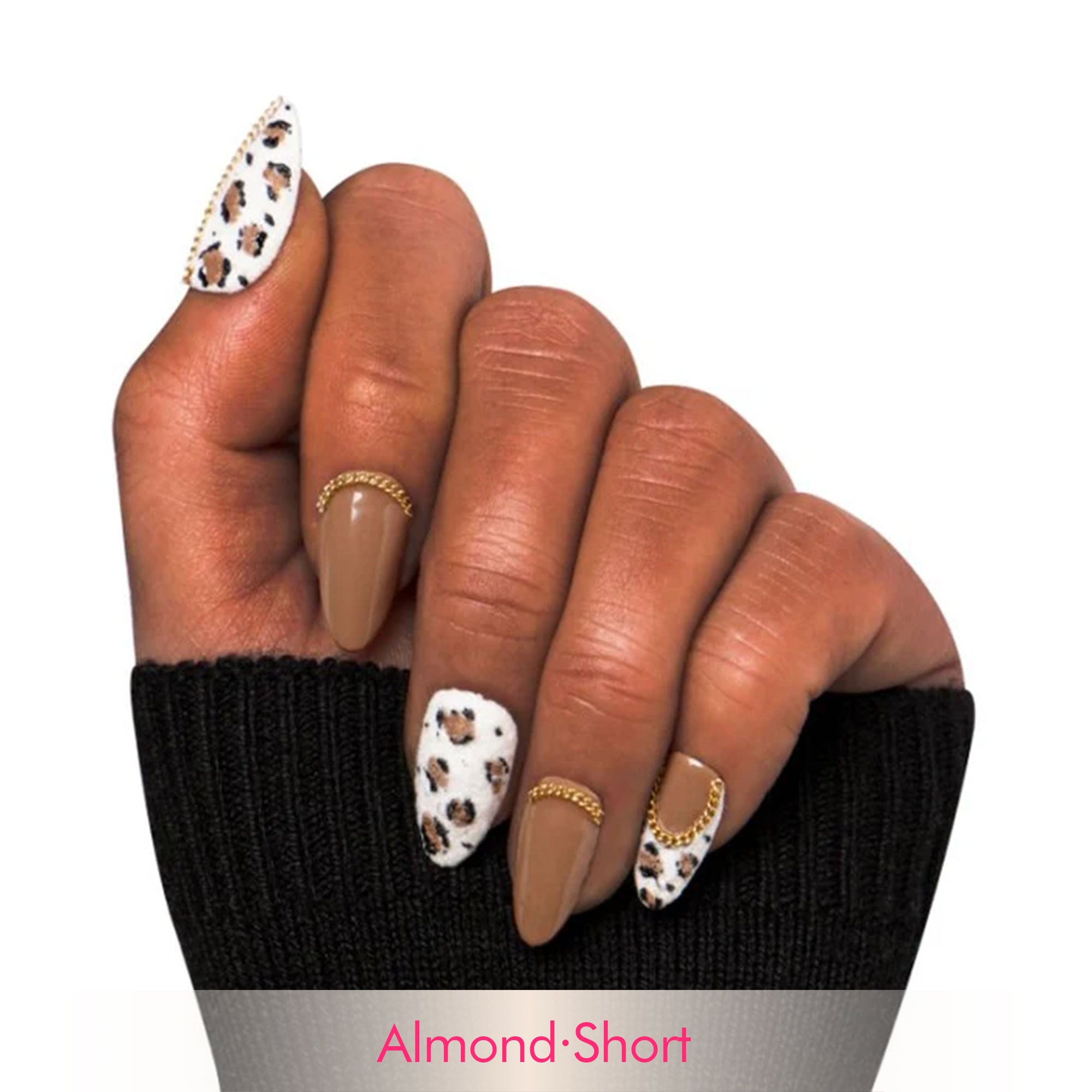 Mellow Mocha Handmade Nails H32