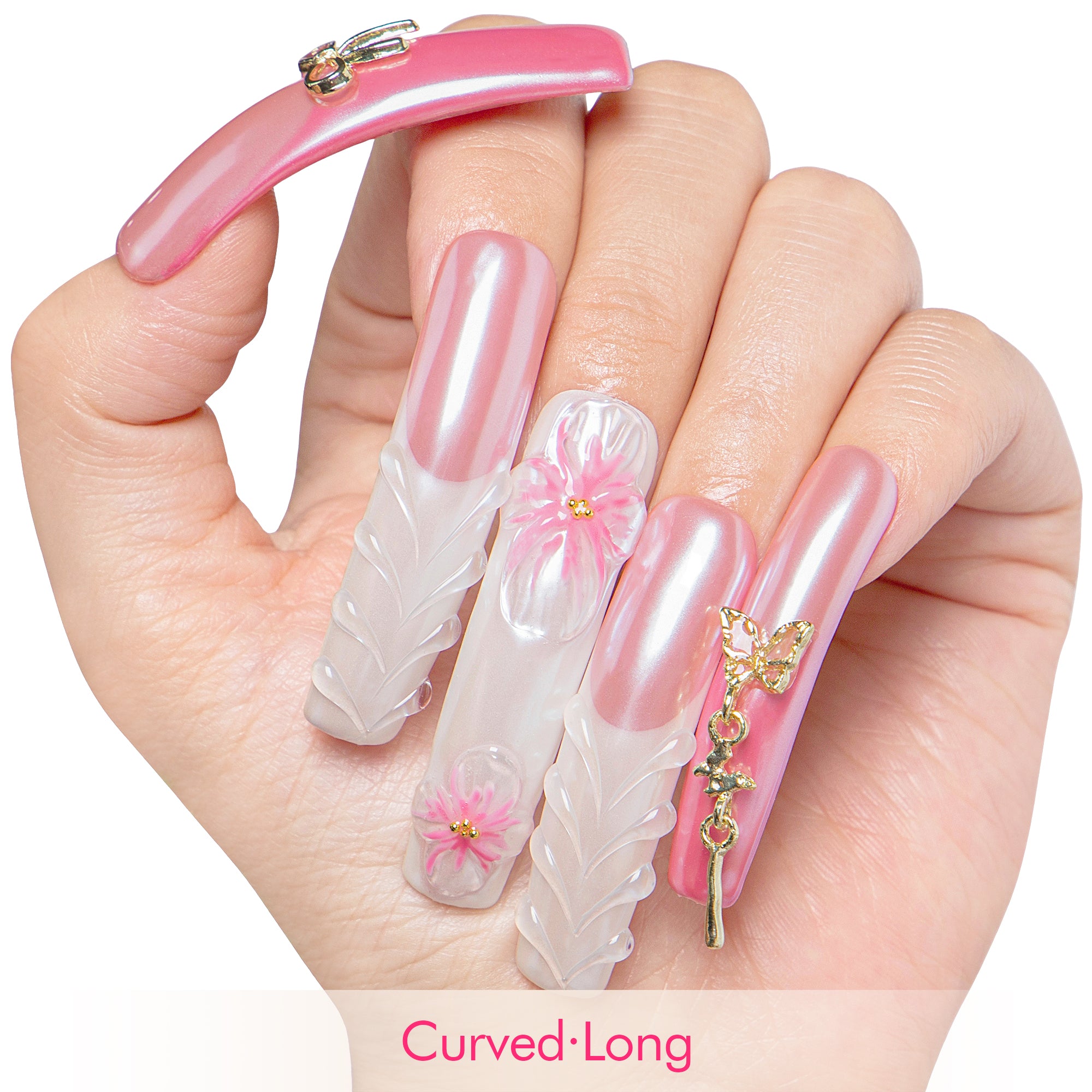 Blossom Aura Handmade Nails H322