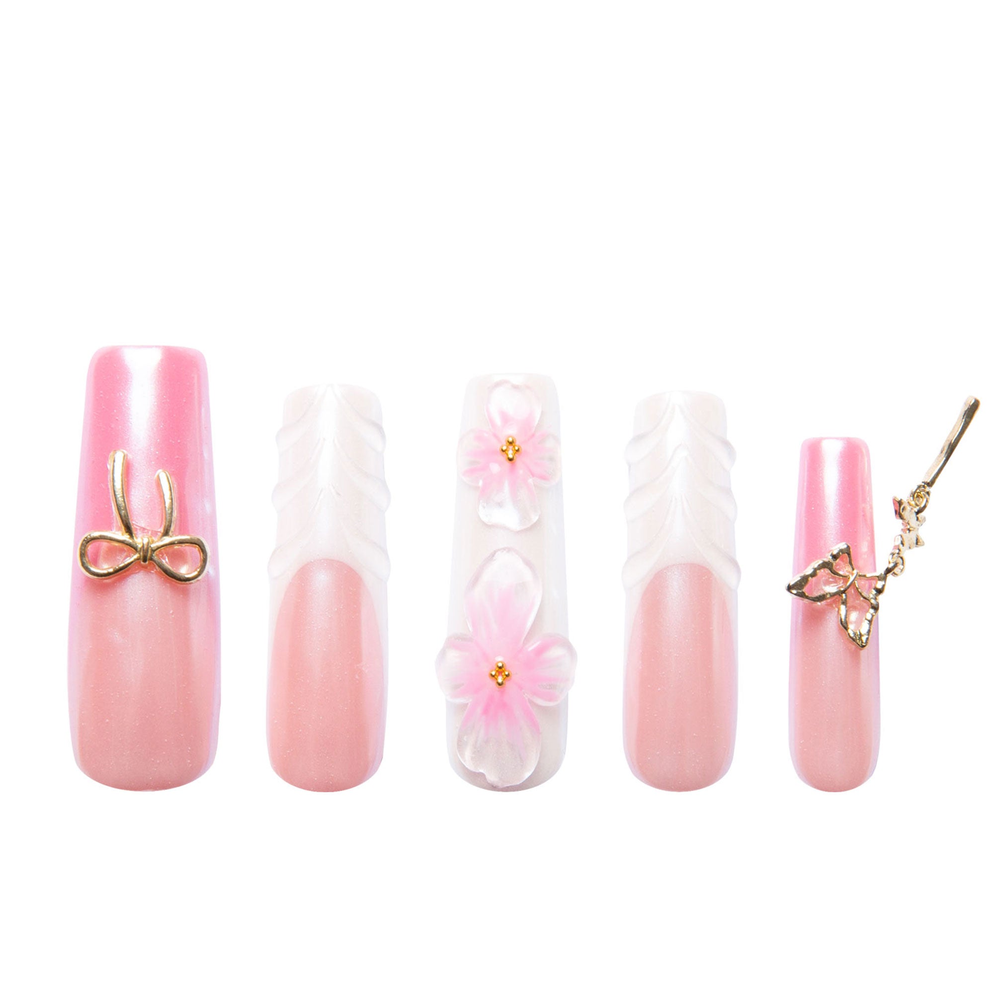 Blossom Aura Handmade Nails H322