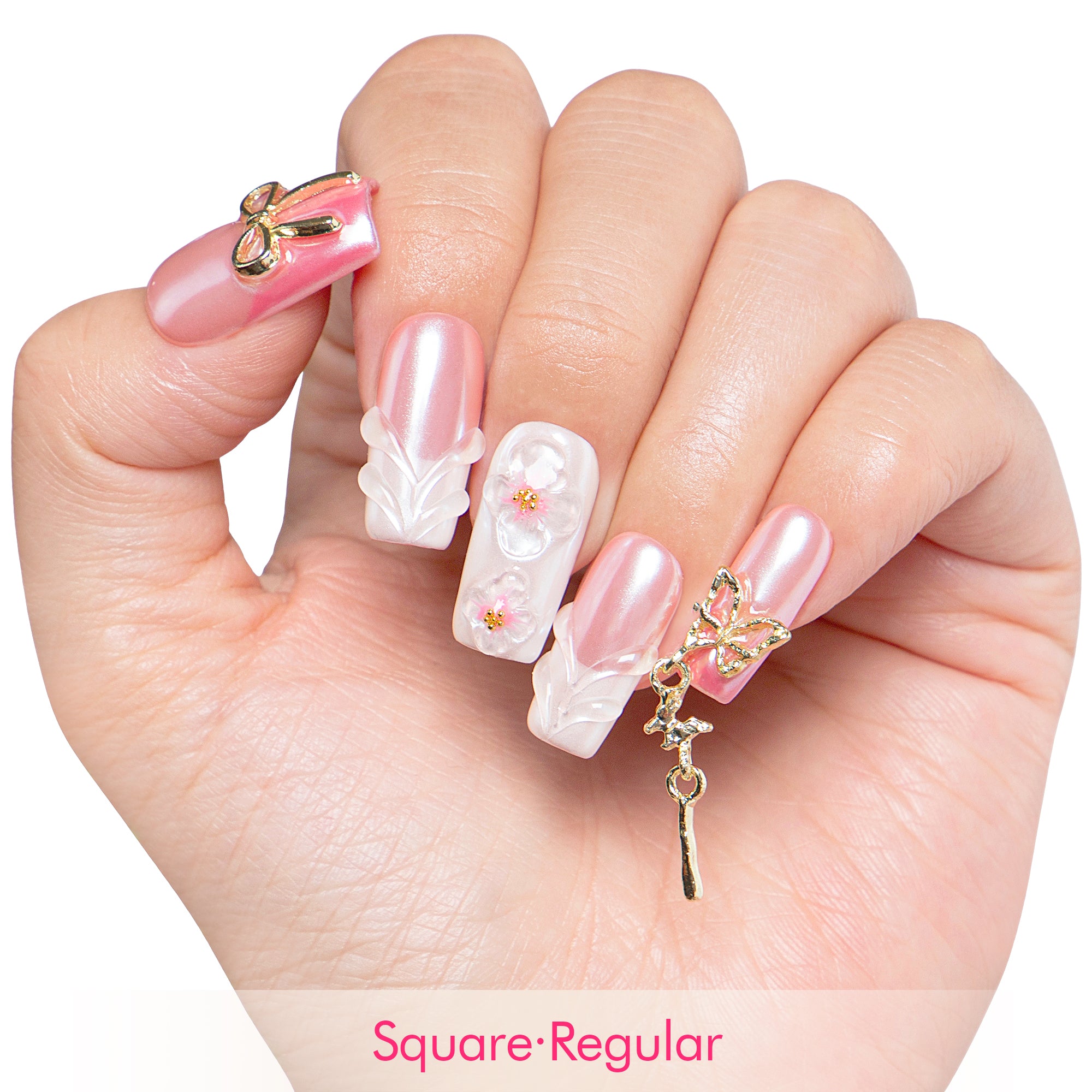 Blossom Aura Handmade Nails H322