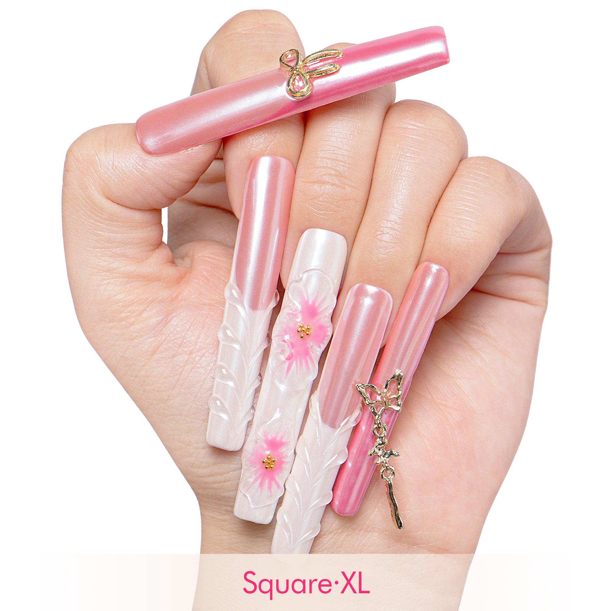 Blossom Aura Handmade Nails H322