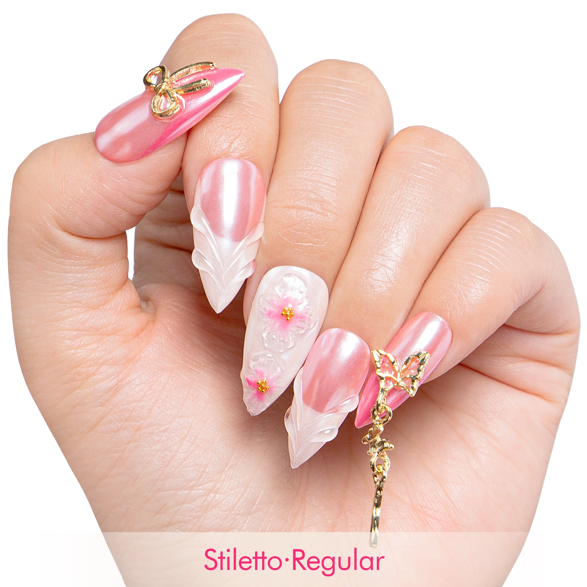 Blossom Aura Handmade Nails H322