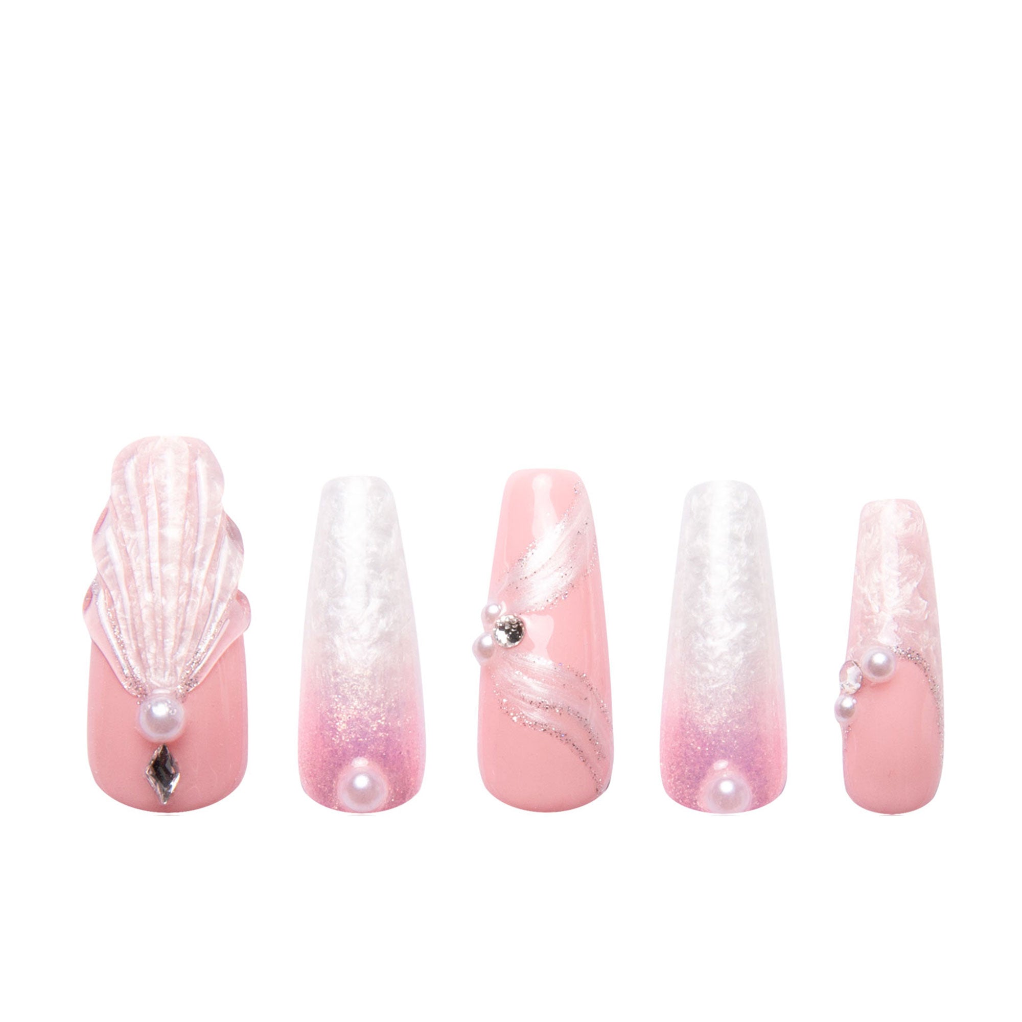 Pink Reverie Handmade Nails H326