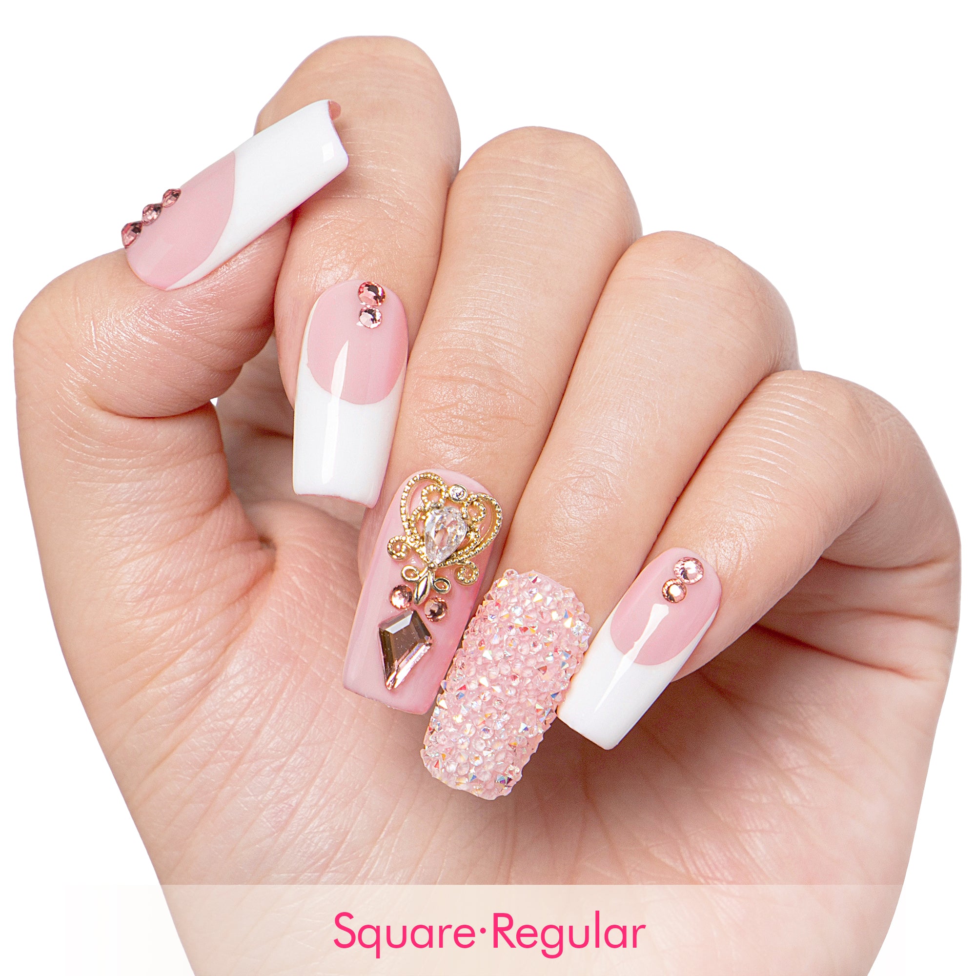 Sweet Elegance Handmade Nails H34