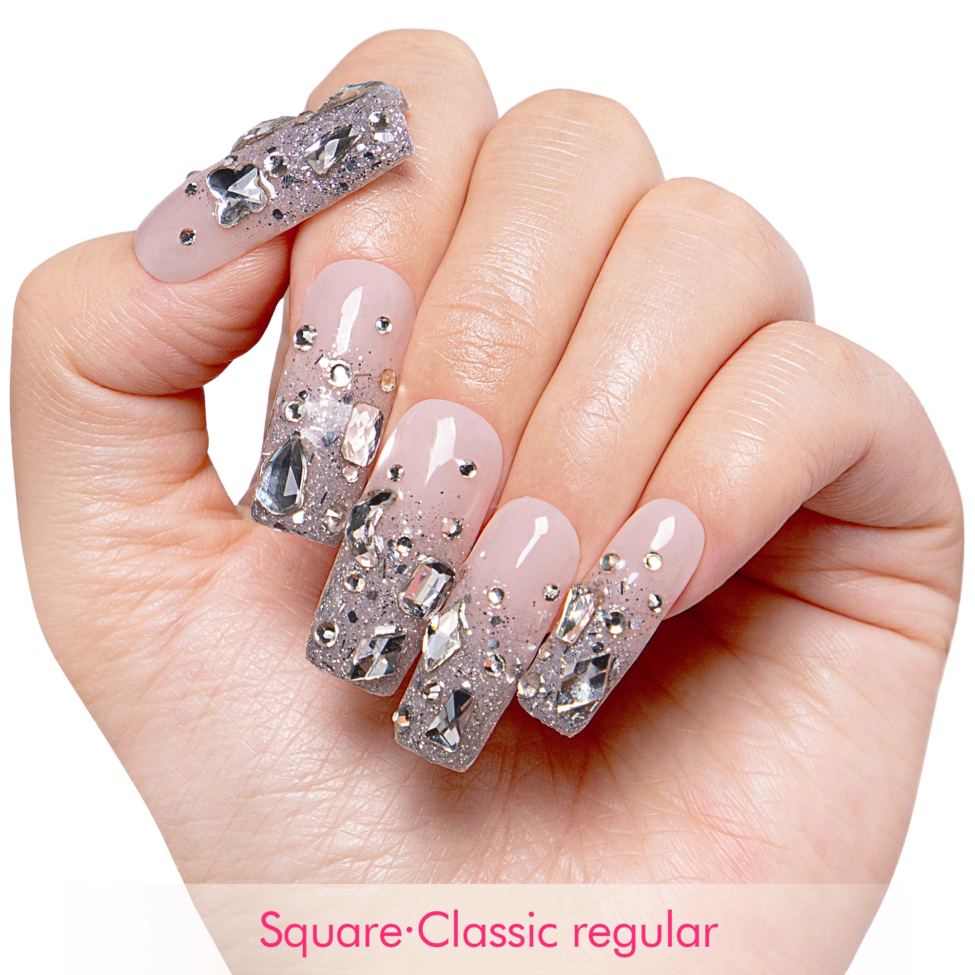 Dewdrop Dreams Handmade Nails H347
