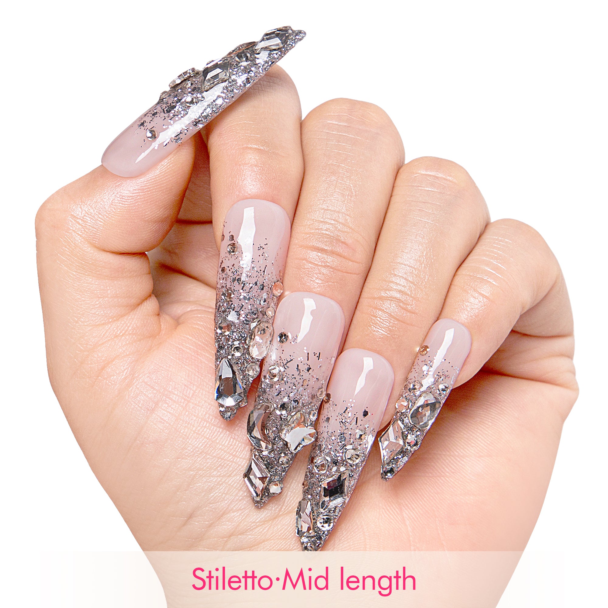 Dewdrop Dreams Handmade Nails H347