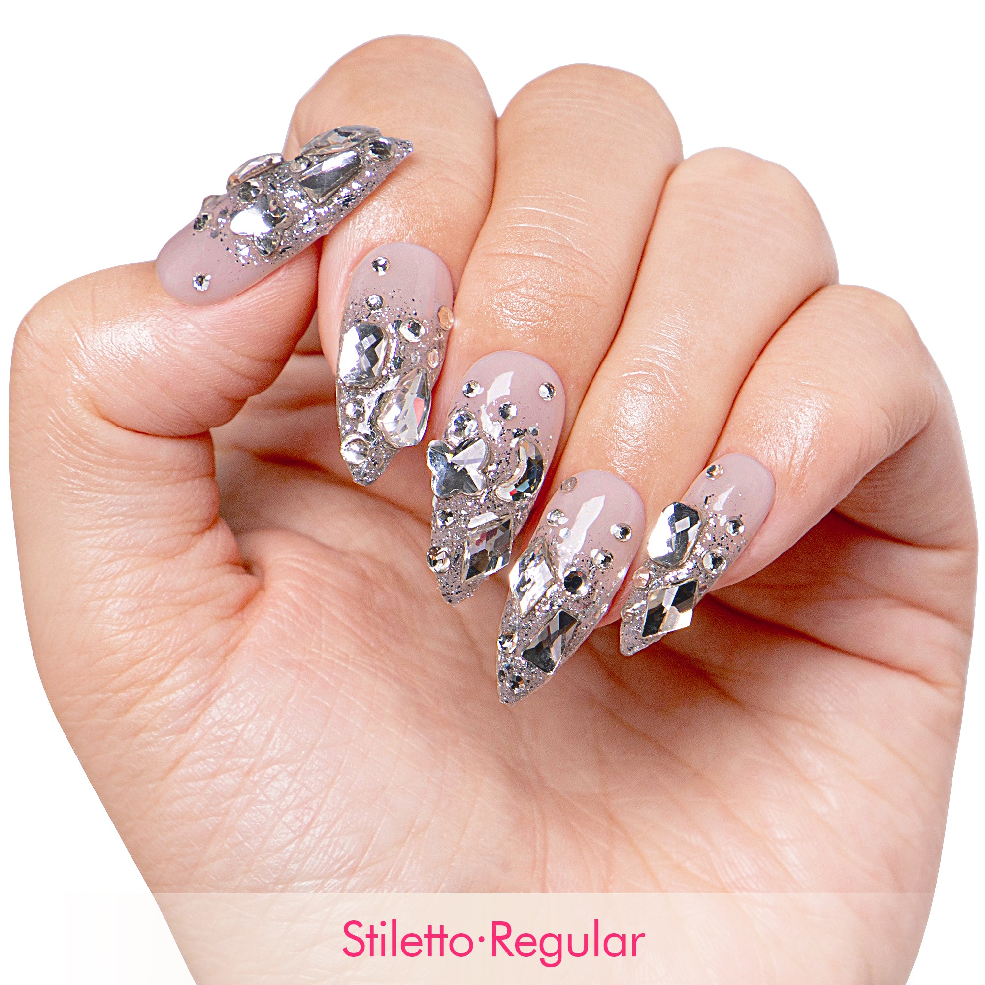 Dewdrop Dreams Handmade Nails H347