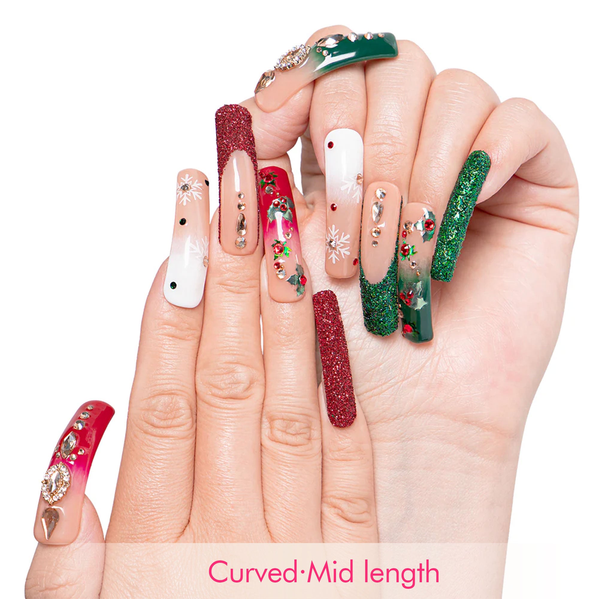 Twinkling Pines Handmade Nails H351