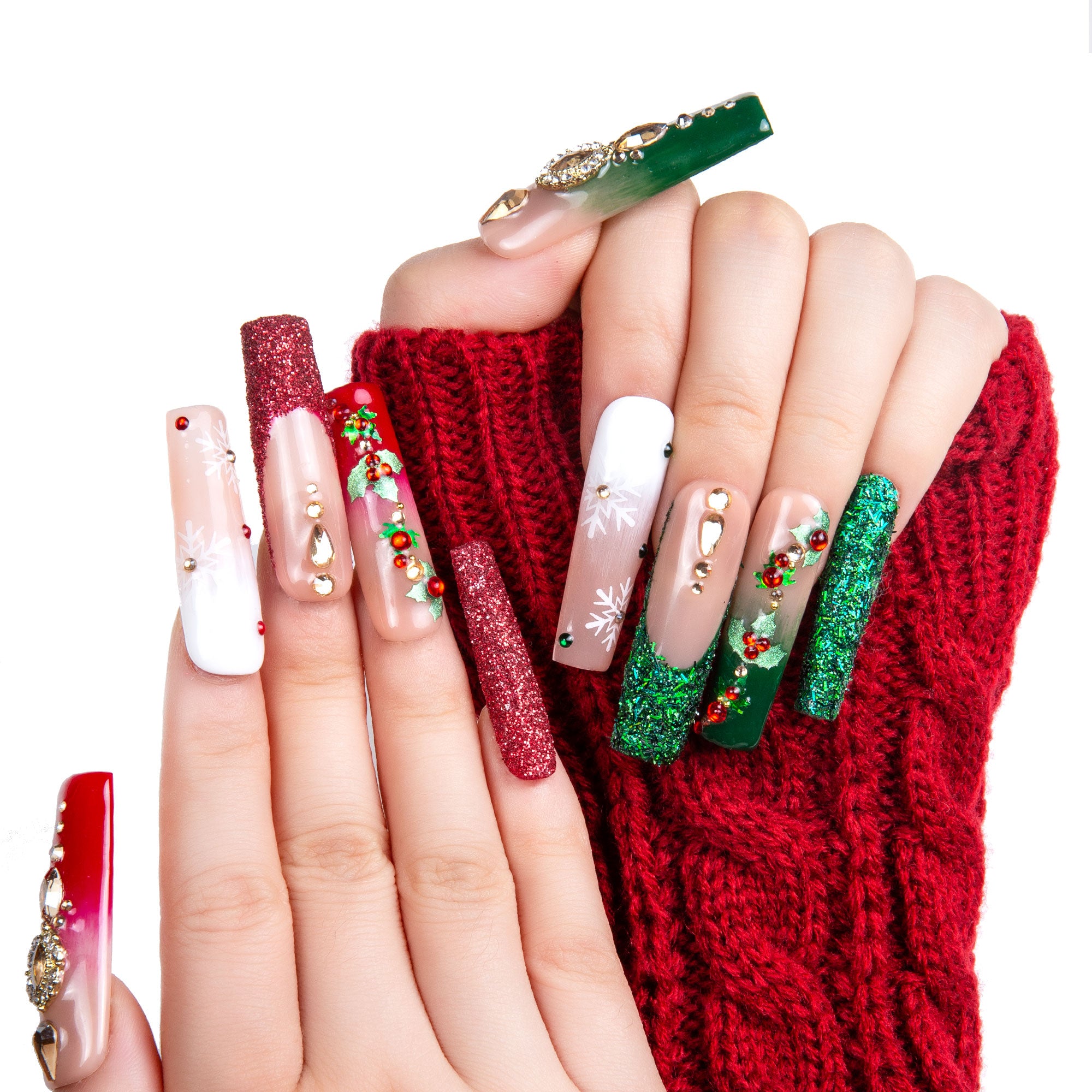 Twinkling Pines Handmade Nails H351