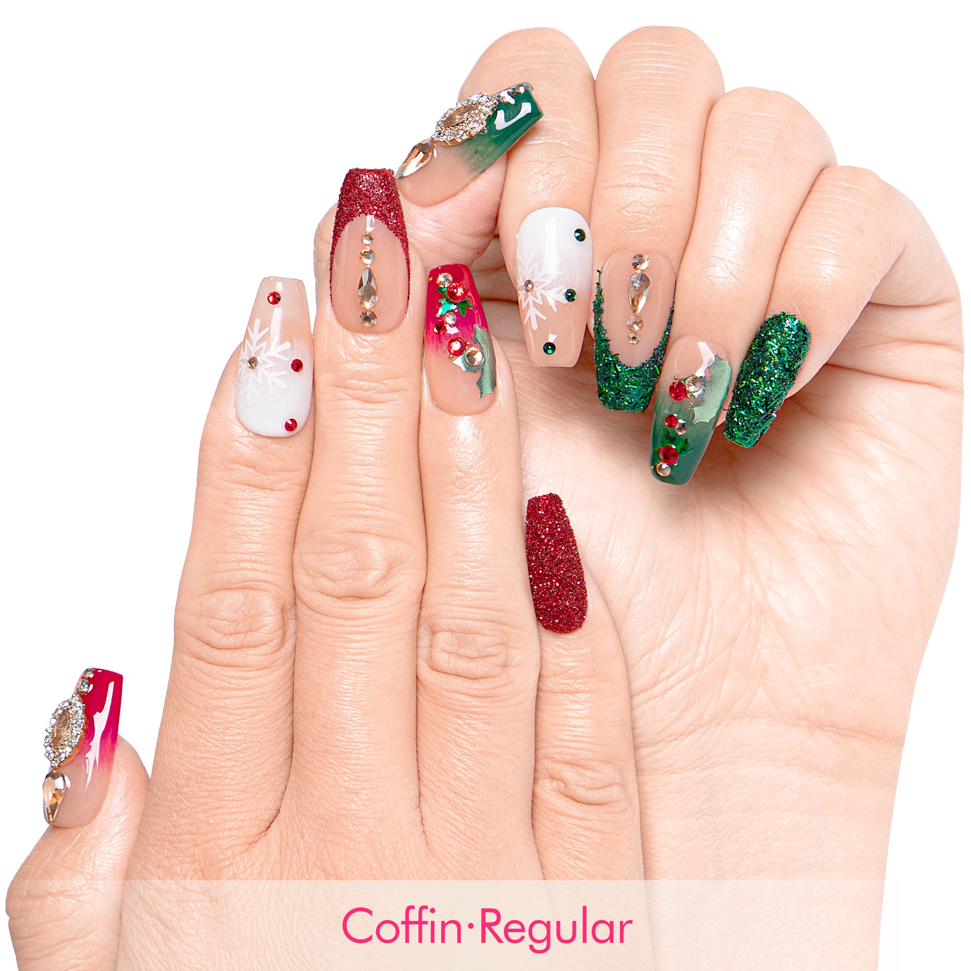 Twinkling Pines Handmade Nails H351