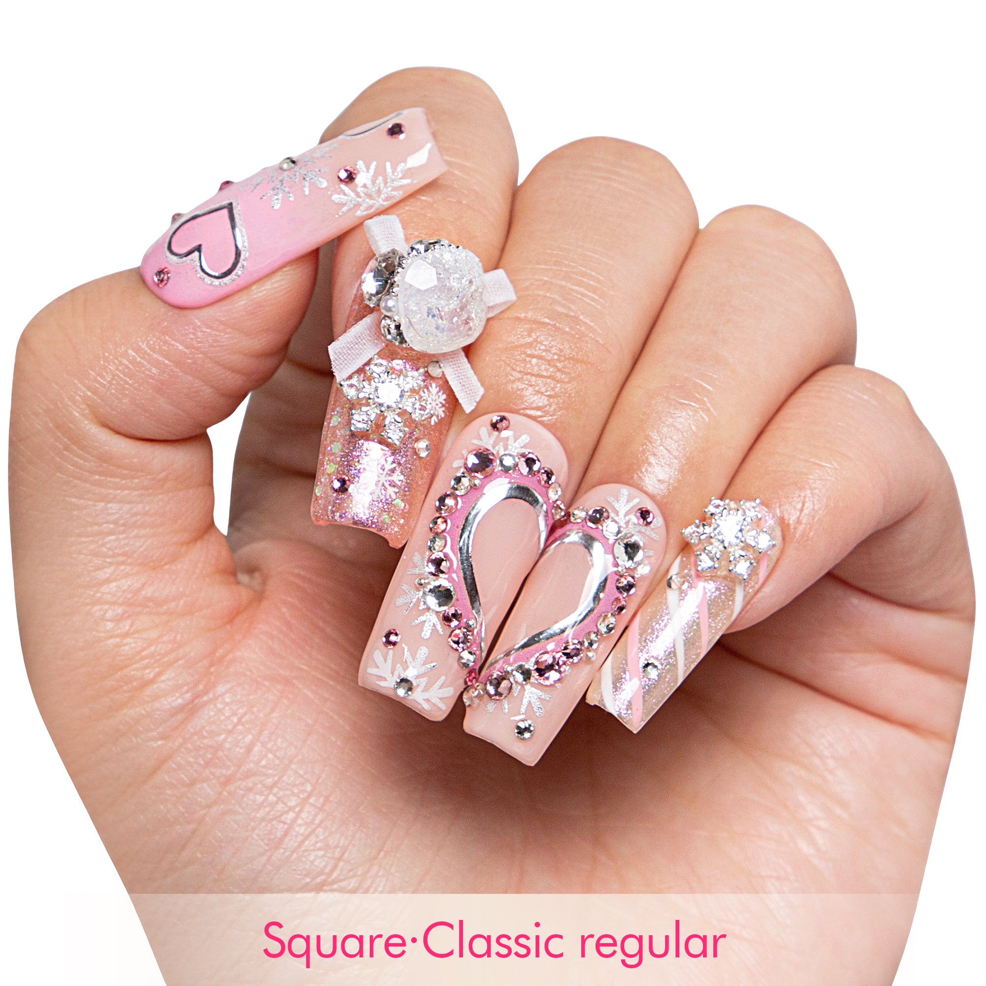 Winter Dreamscape Handmade Nails H352