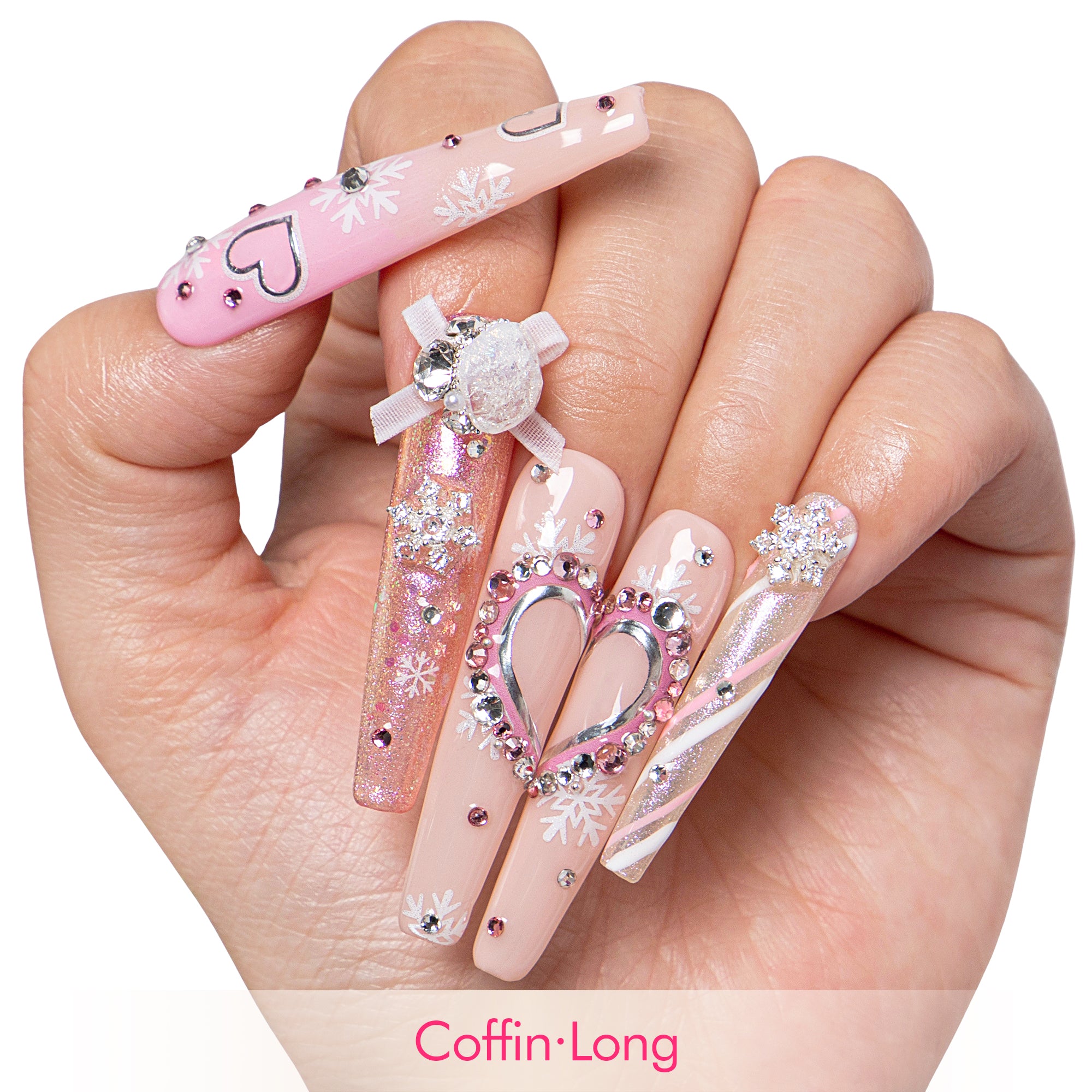 Winter Dreamscape Handmade Nails H352