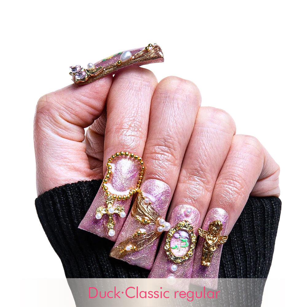 Vintage Rosé Handmade Nails H355