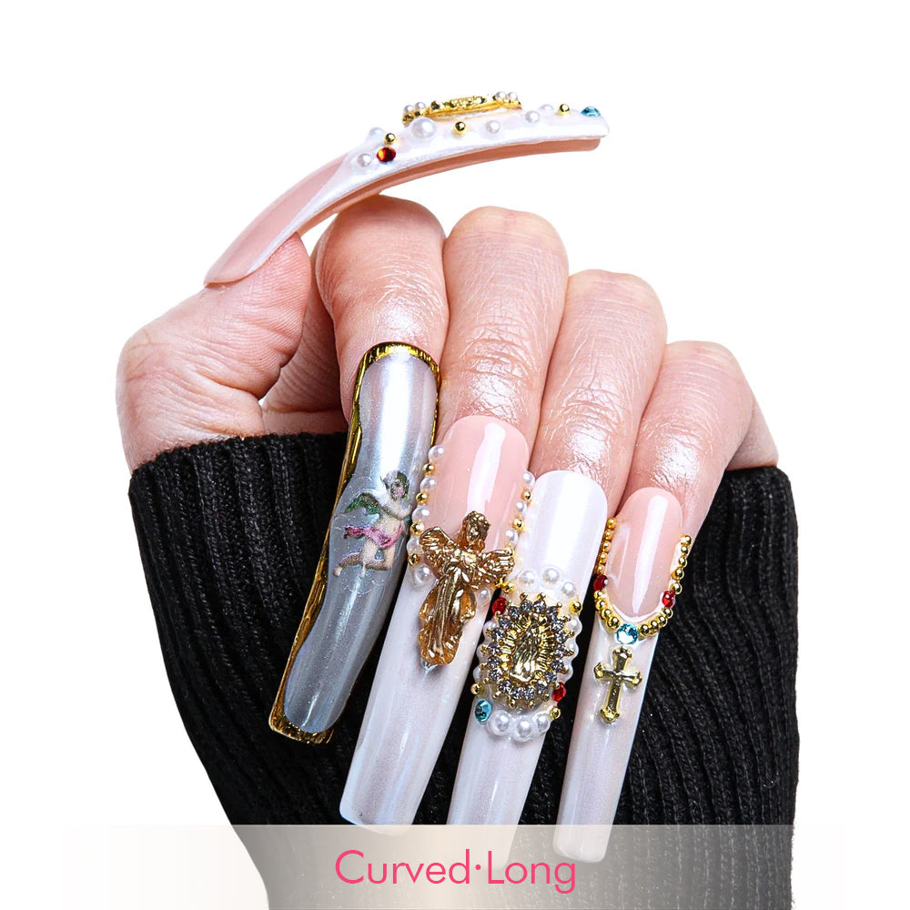 Celestial Splendor Handmade Nails H356