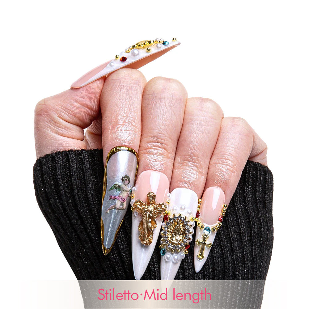 Celestial Splendor Handmade Nails H356