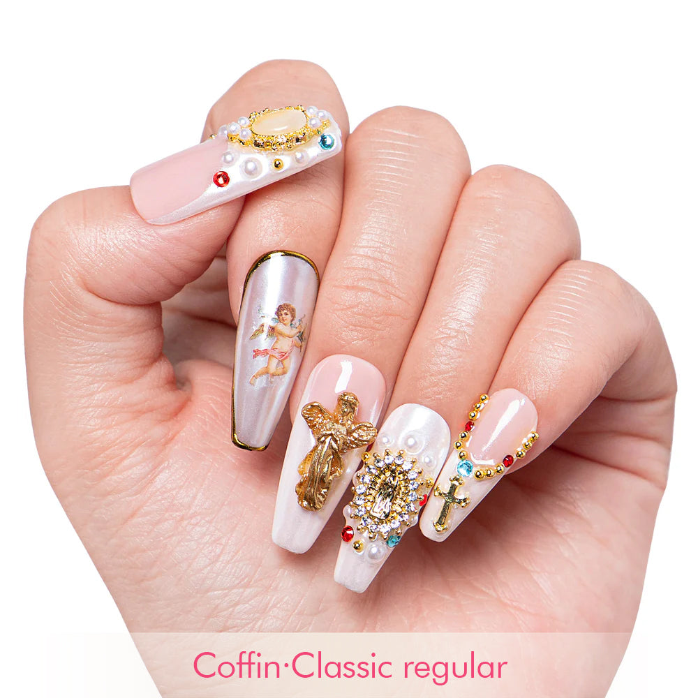 Celestial Splendor Handmade Nails H356
