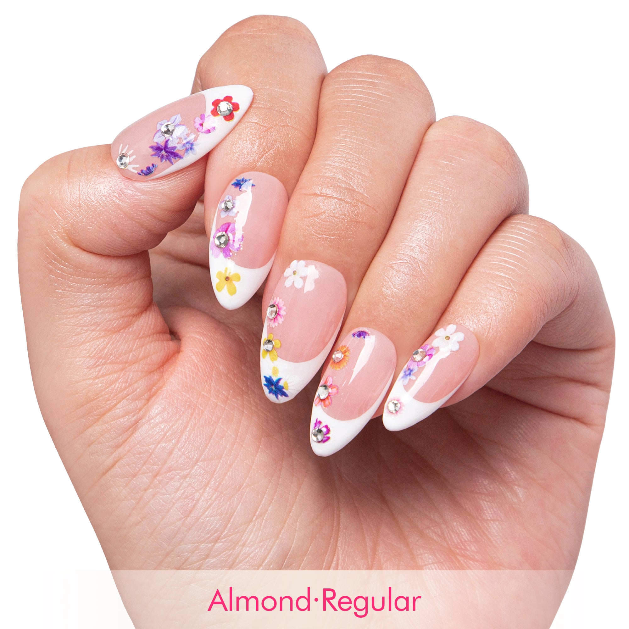 Sweet Bloom Handmade Nails H358