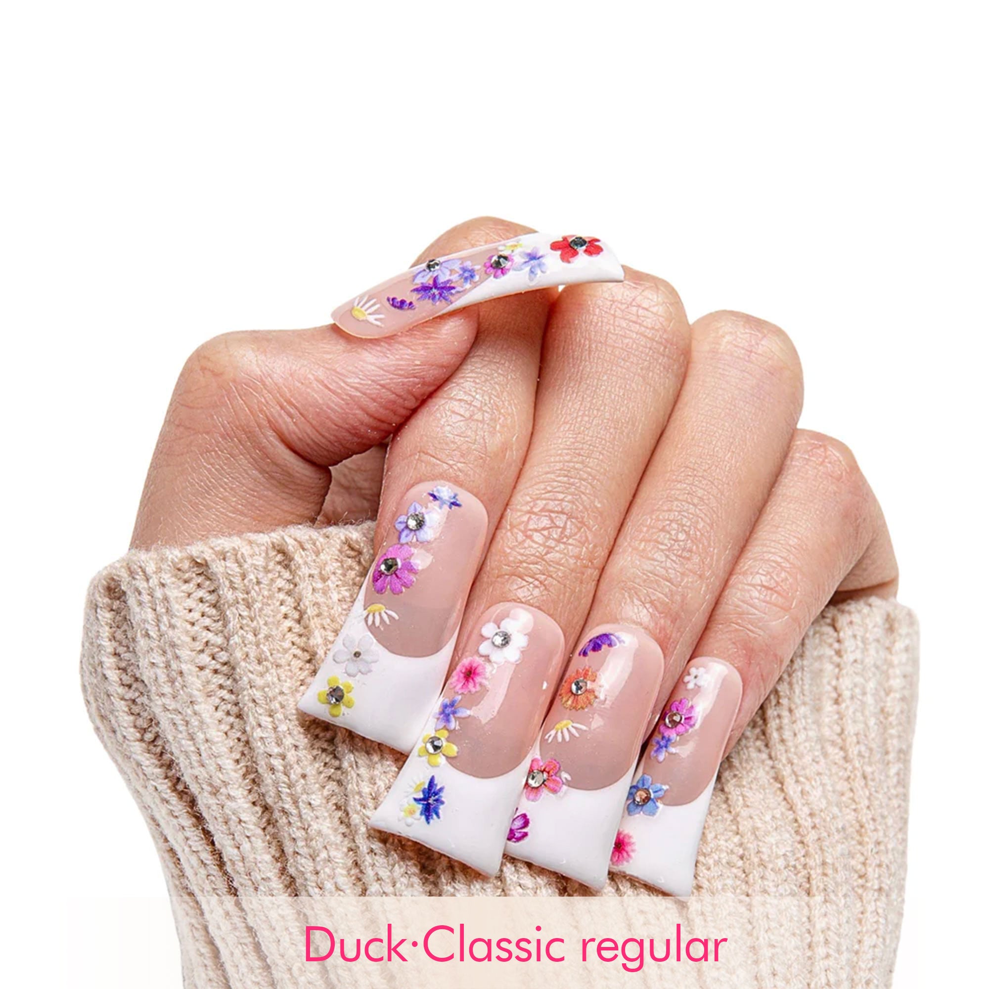 Sweet Bloom Handmade Nails H358