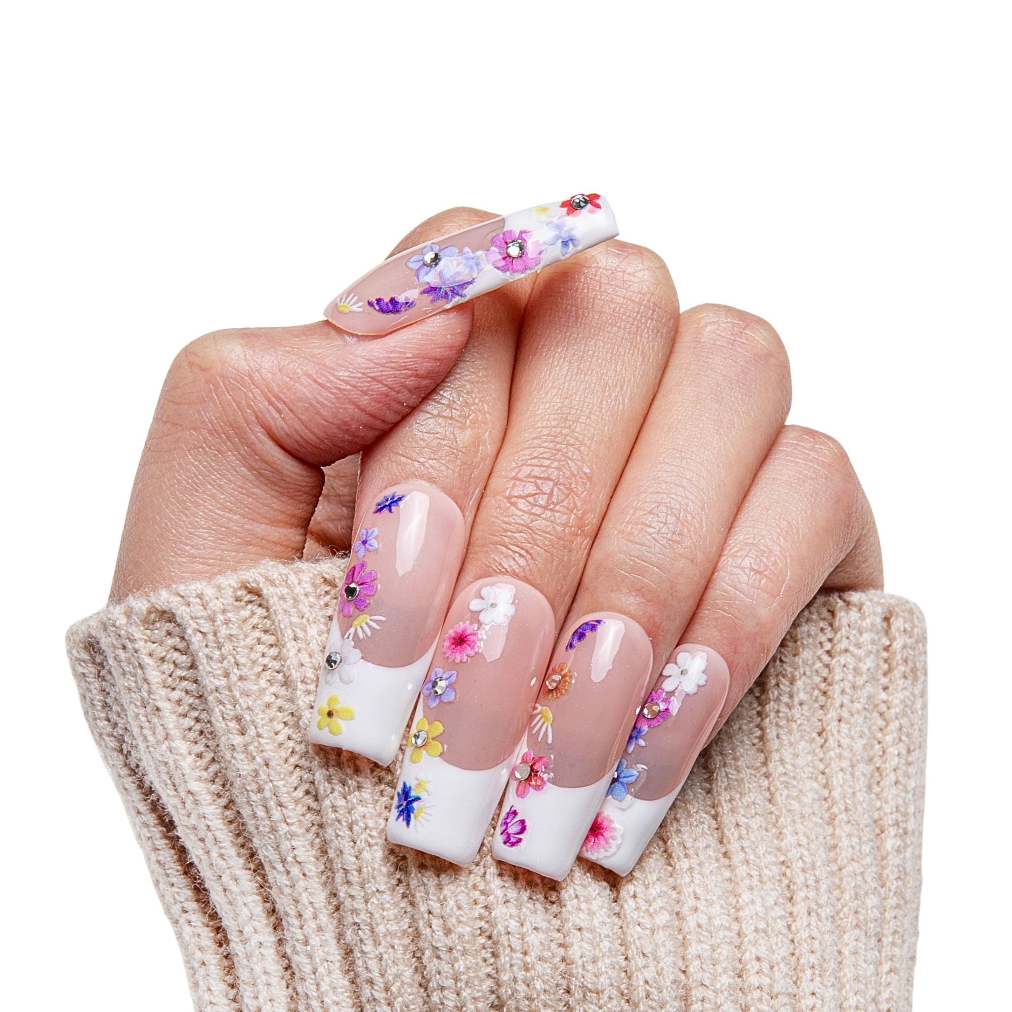 Sweet Bloom Handmade Nails H358