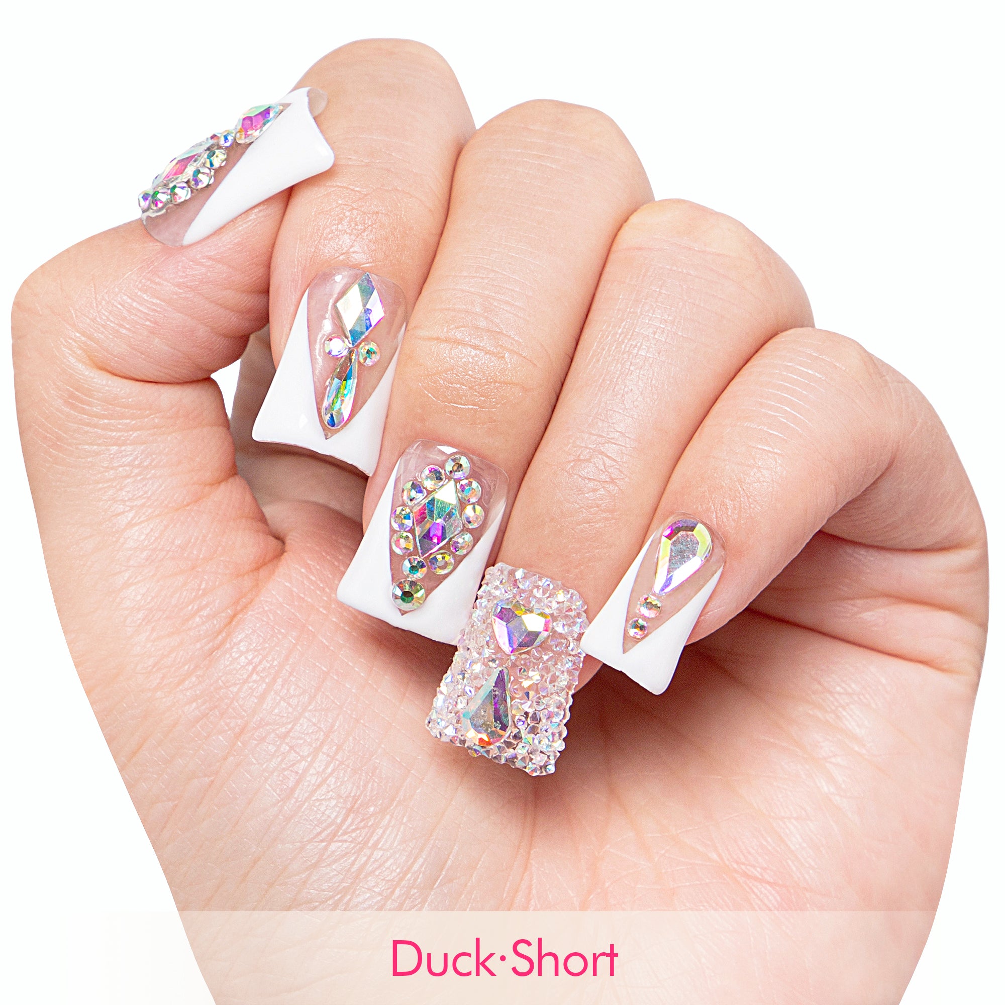 Aurora Light Handmade Nails H36