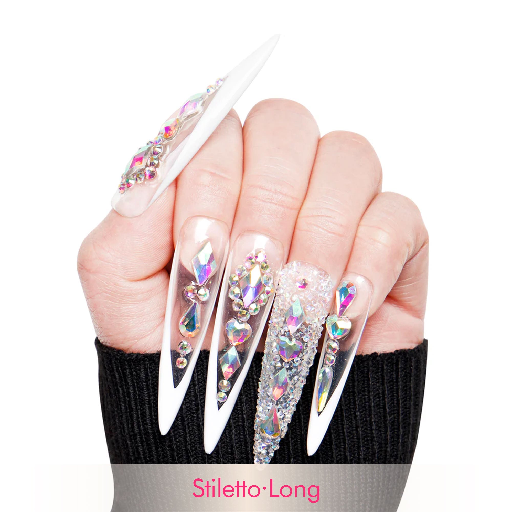 Aurora Light Handmade Nails H36