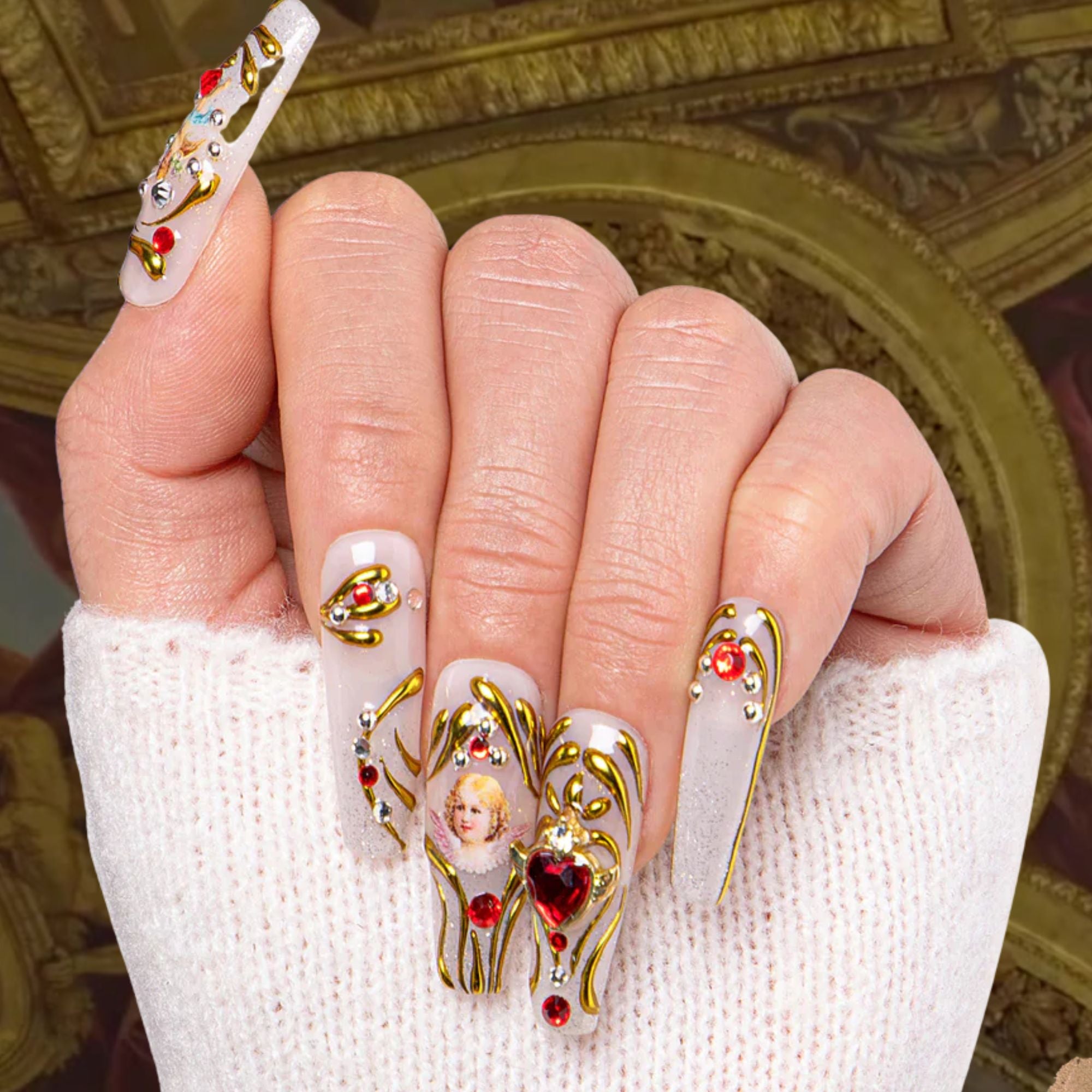 Cherub Chic Handmade Nails H371