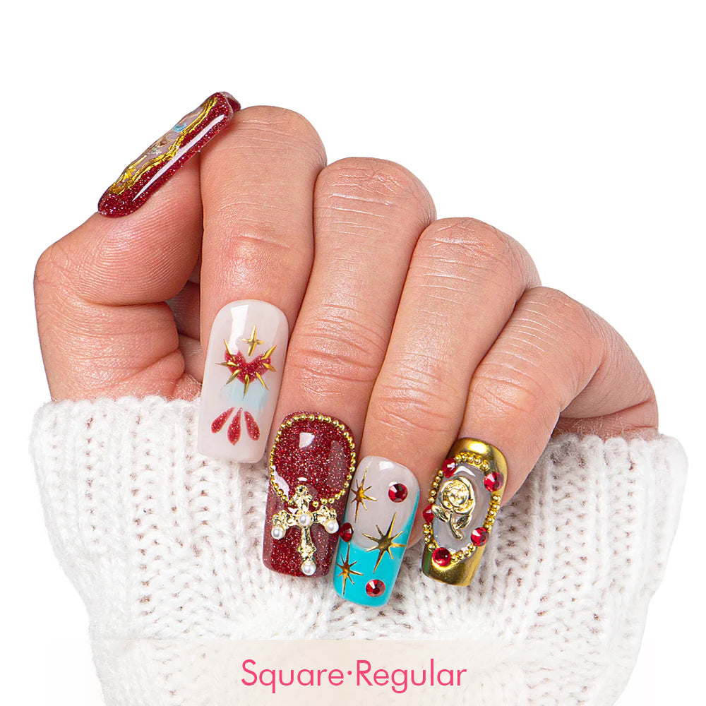 Renaissance Revival Handmade Nails H376