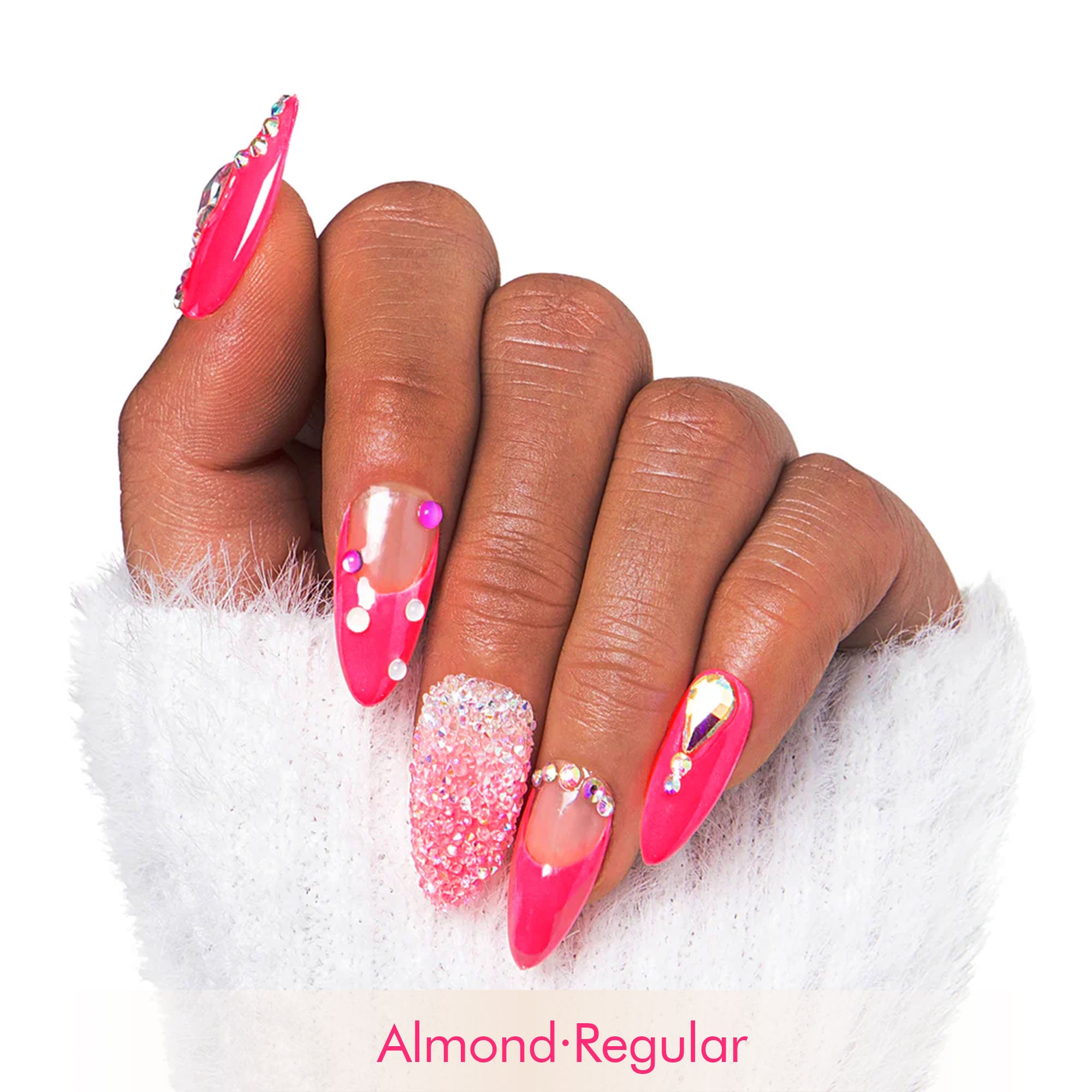 Pink Typhoon Handmade Nails H38