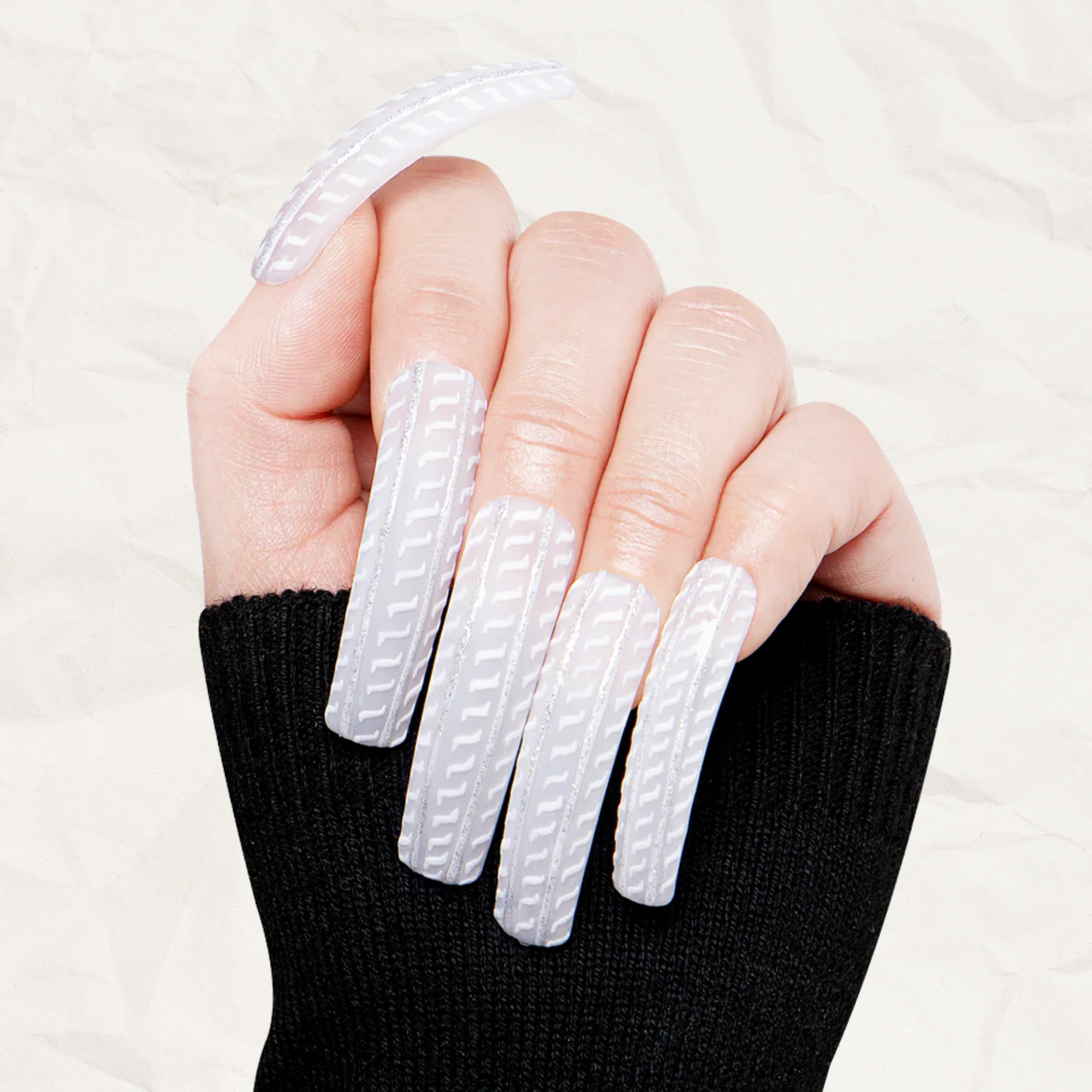 Sublime Striations Handmade Nails H380